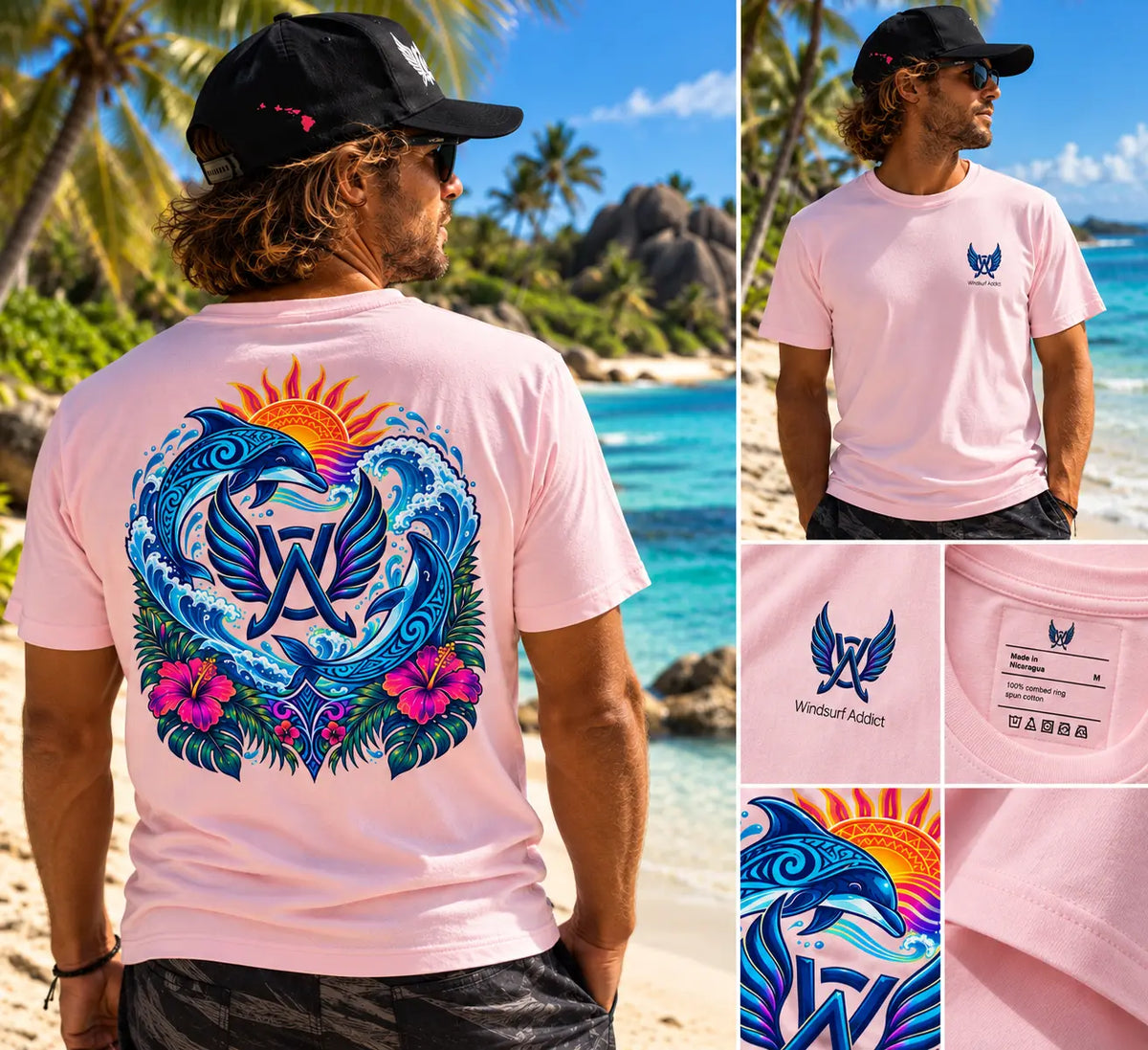 T-shirt dauphin Dolphin Spirit