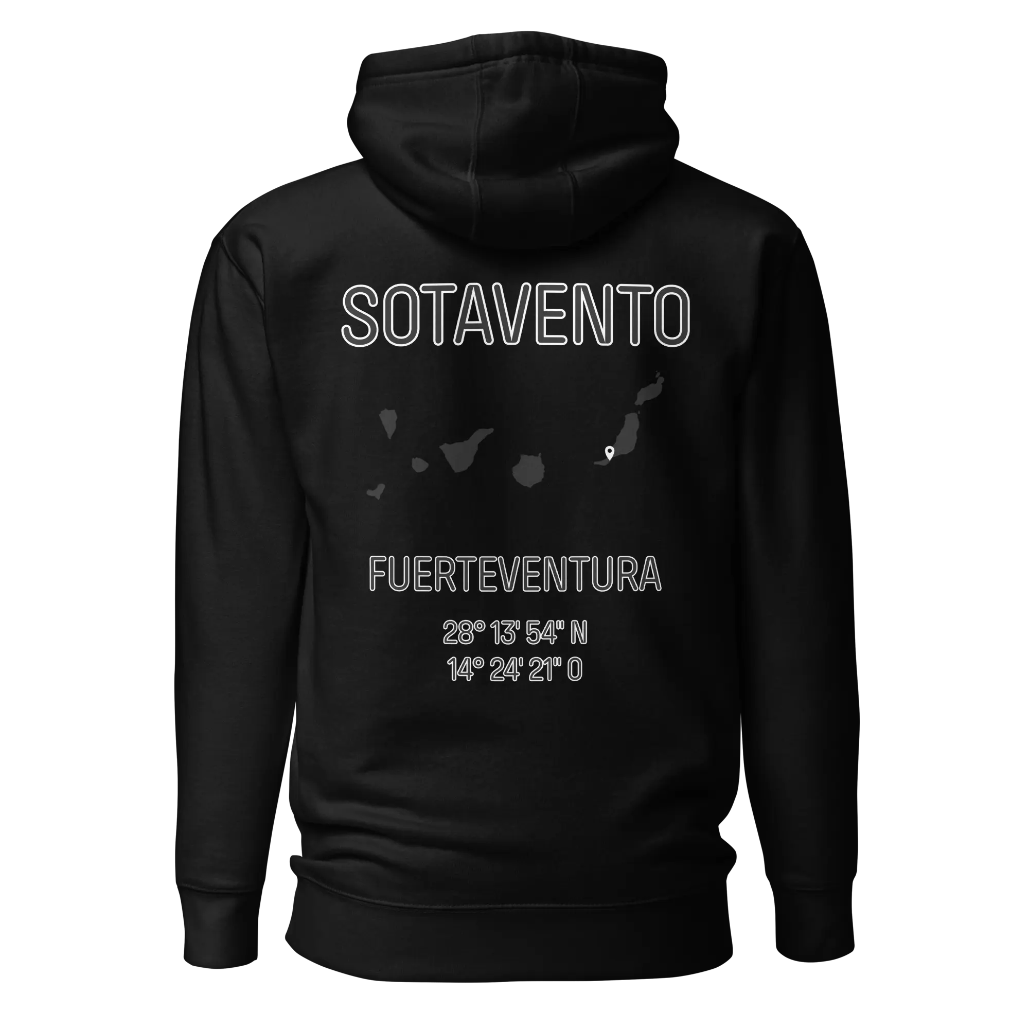 Sweat Capuche Sotavento - Windsurf Addict