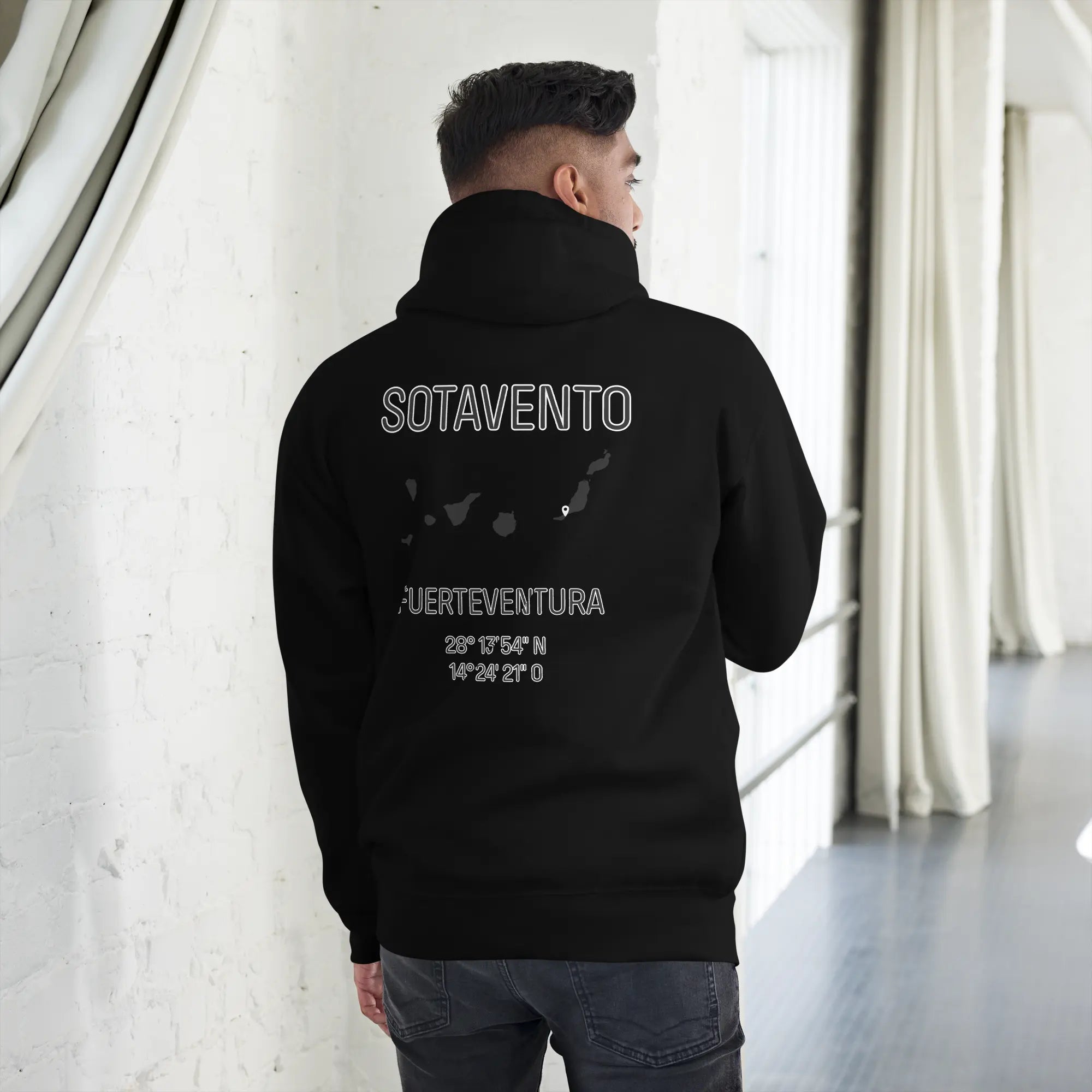 Sweat Capuche Sotavento - Windsurf Addict