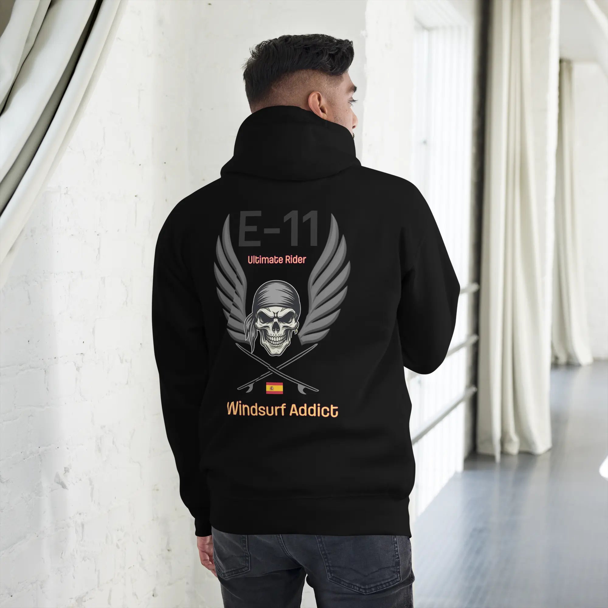 Sweat capuche - E11 Windsurf Addict