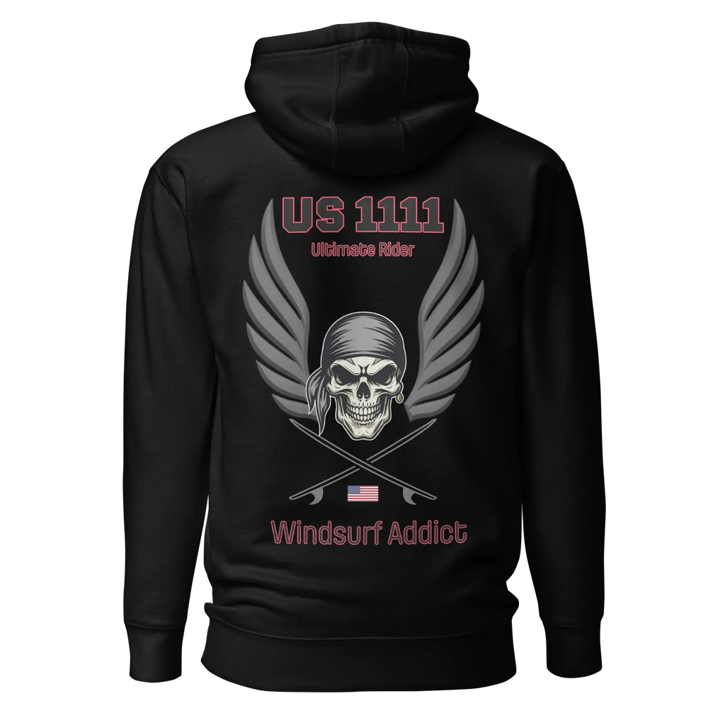 Sweat capuche - US1111 Windsurf Addict