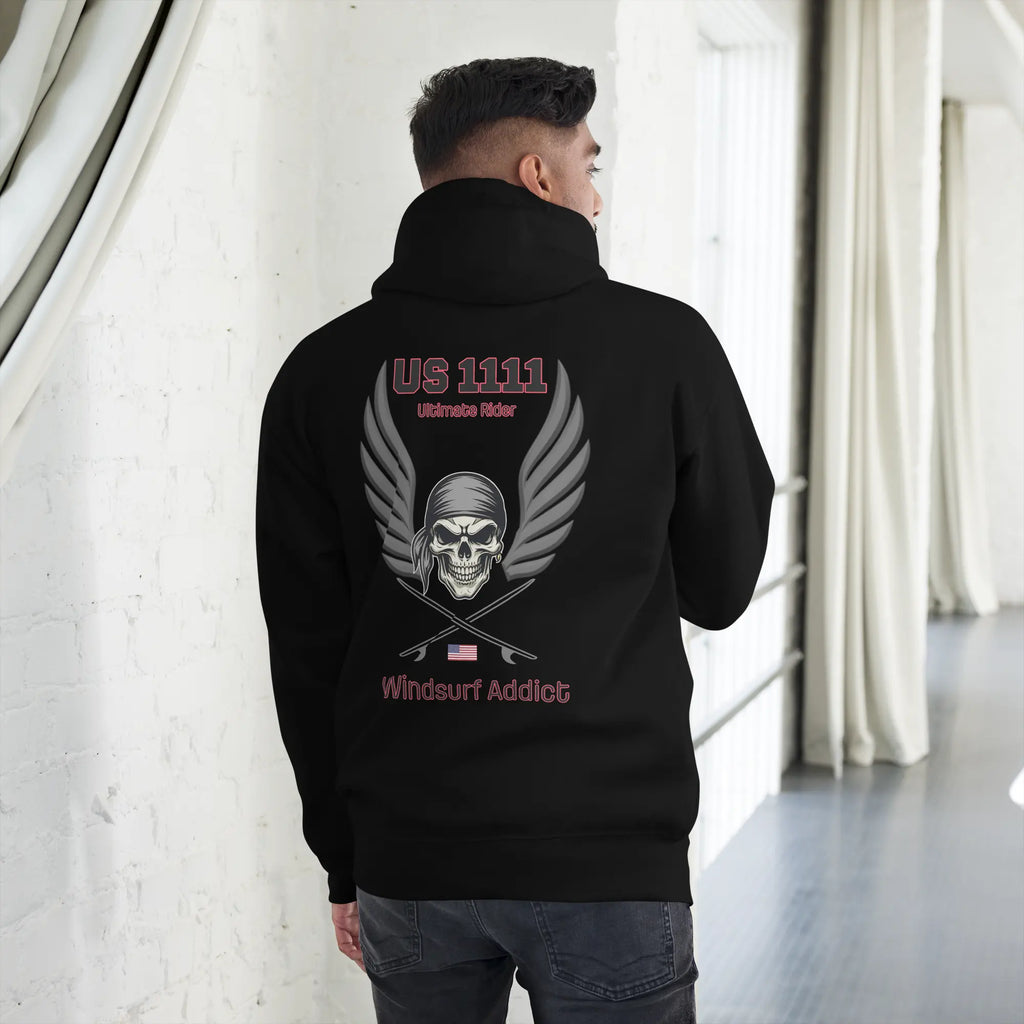 Sweat capuche - US1111 Windsurf Addict