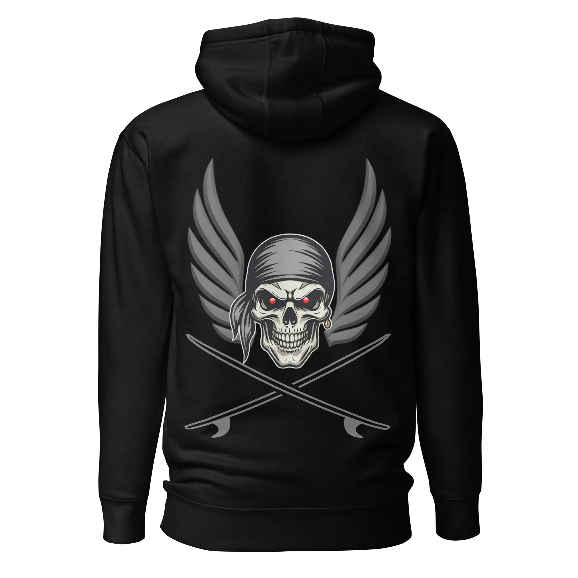 Sweat capuche Ghostrider Red Eyes - Windsurf Addict