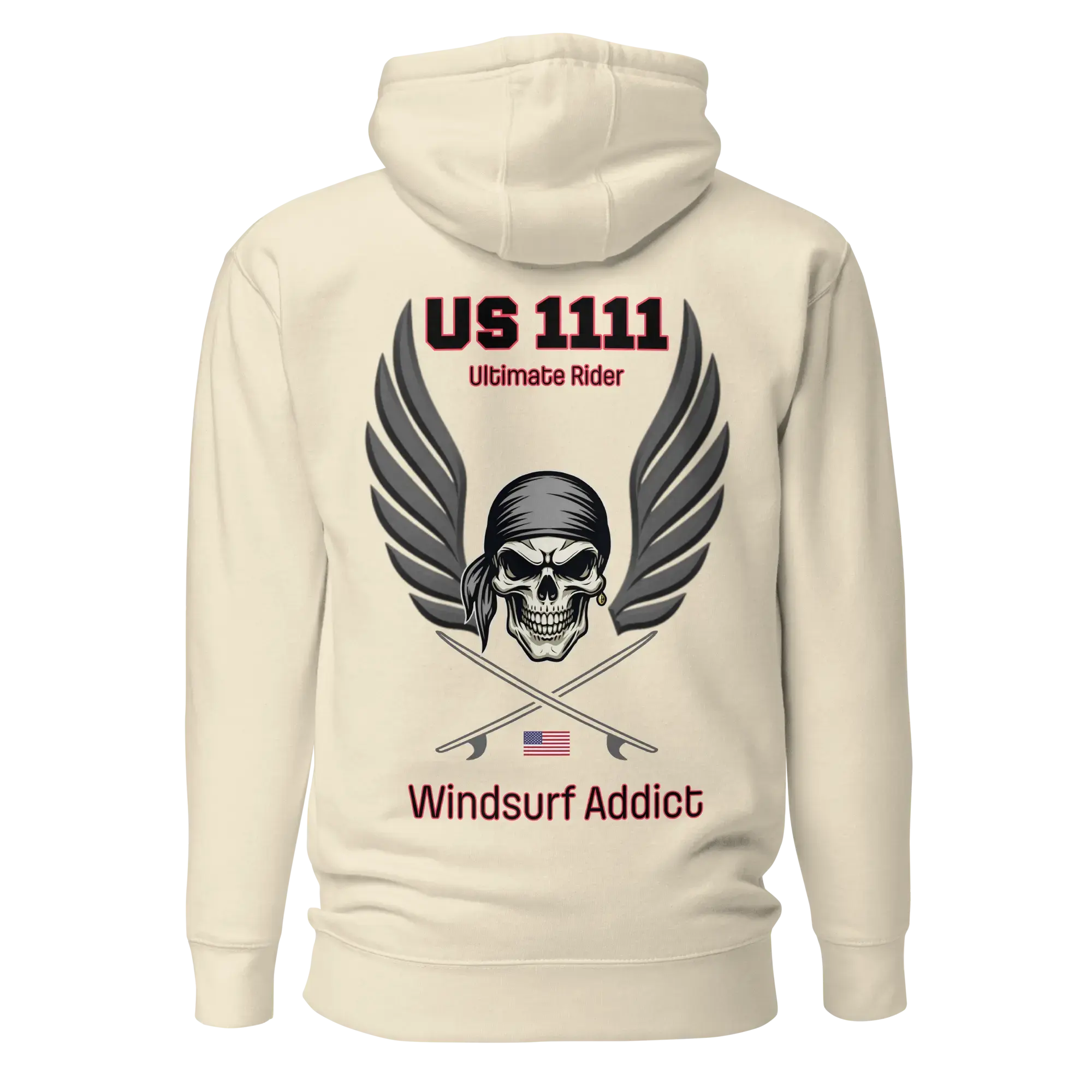Sweat capuche - US1111 Windsurf Addict