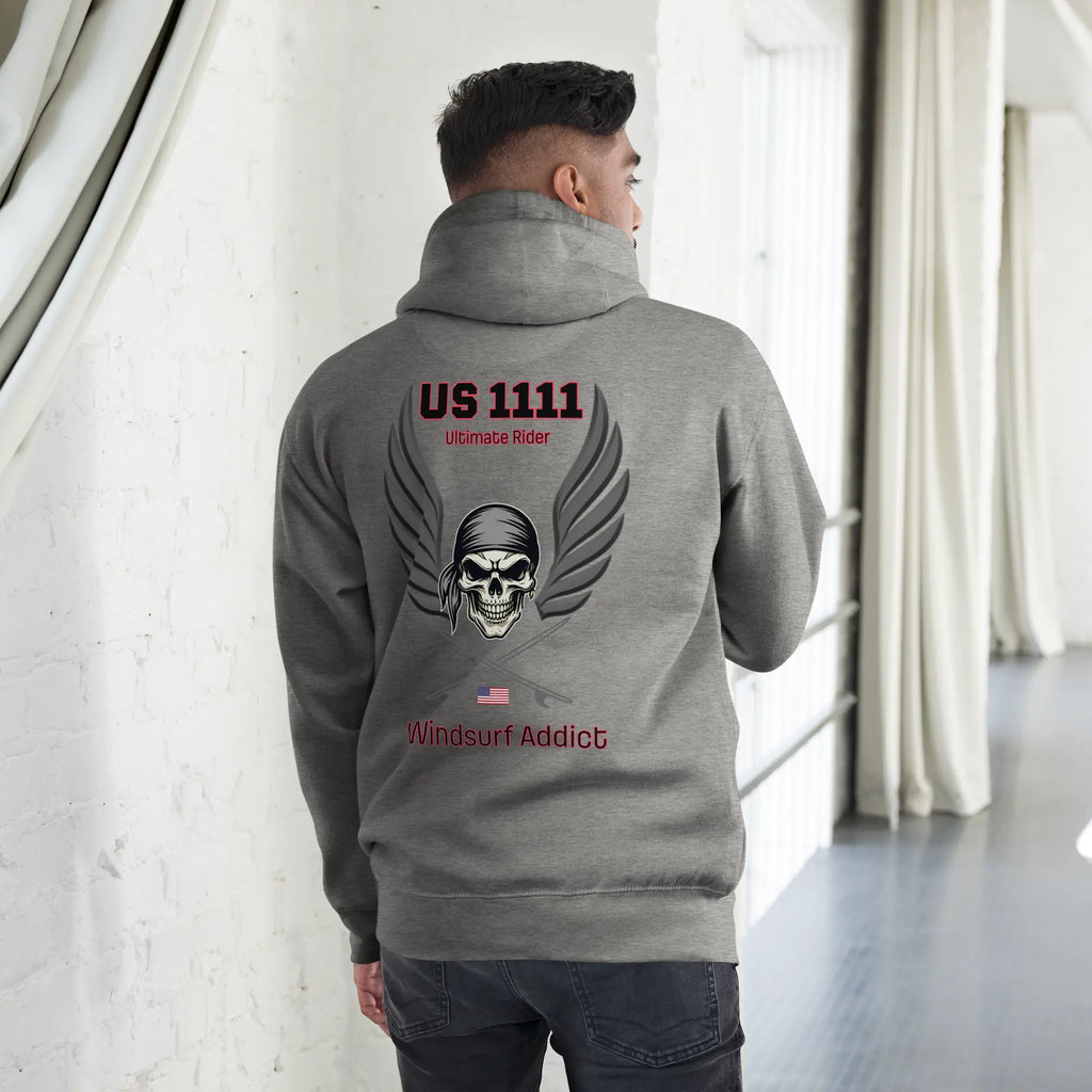 Sweat capuche - US1111 Windsurf Addict