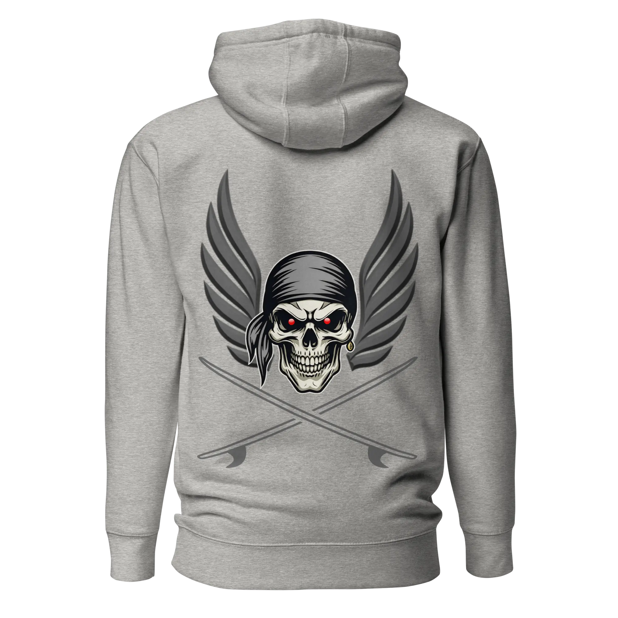 Sweat capuche Ghostrider Red Eyes - Windsurf Addict