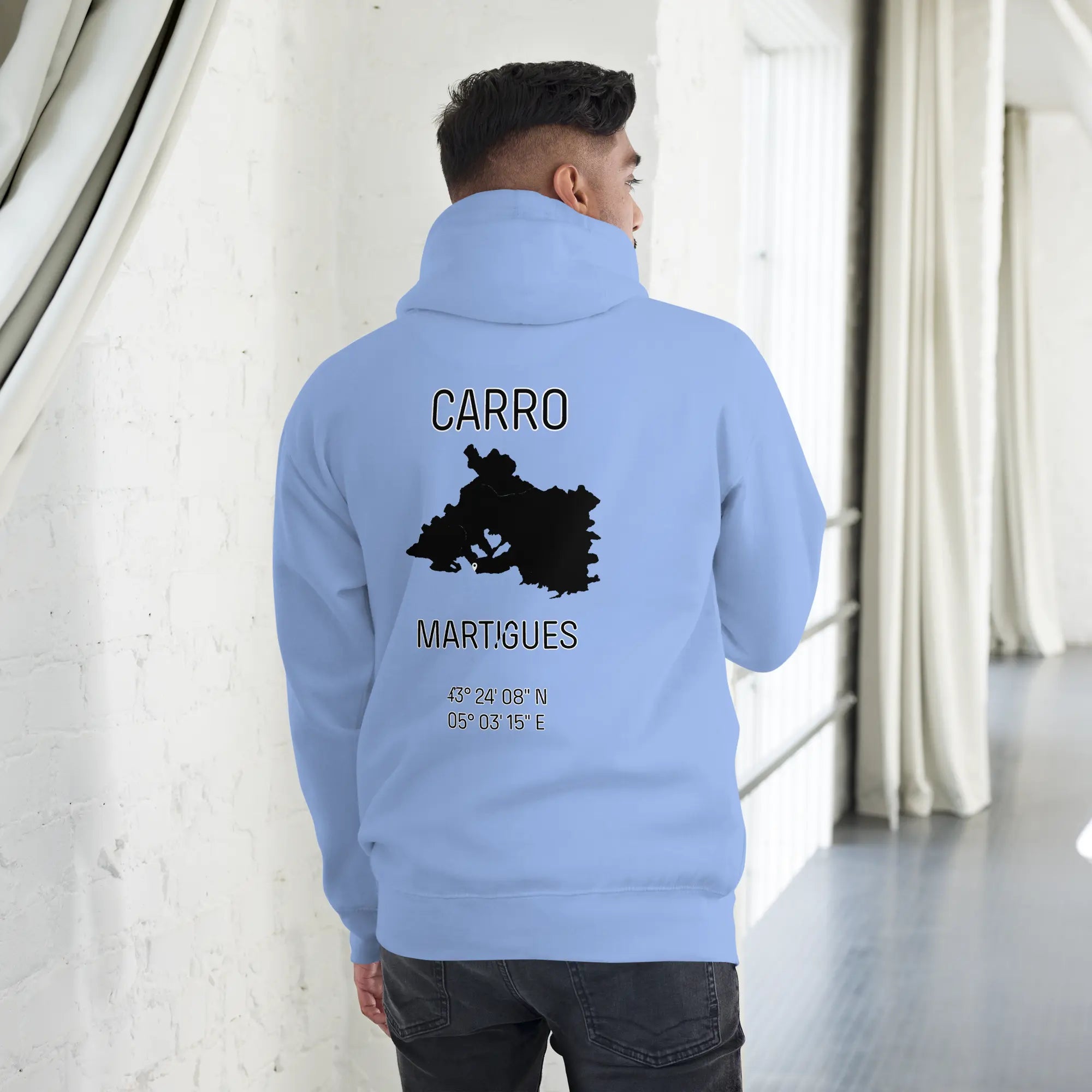Sweat Capuche Carro - Windsurf Addict