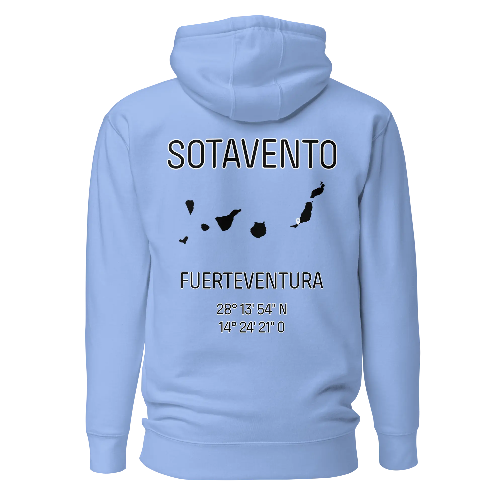 Sweat Capuche Sotavento - Windsurf Addict