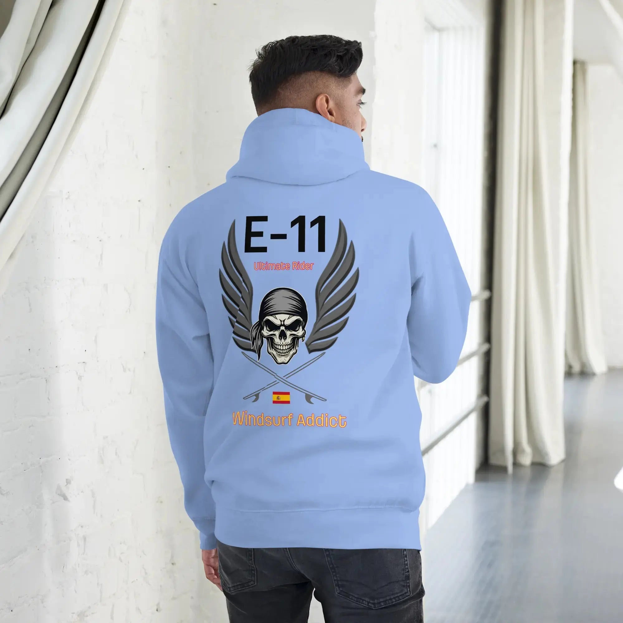 Sweat capuche - E11 Windsurf Addict