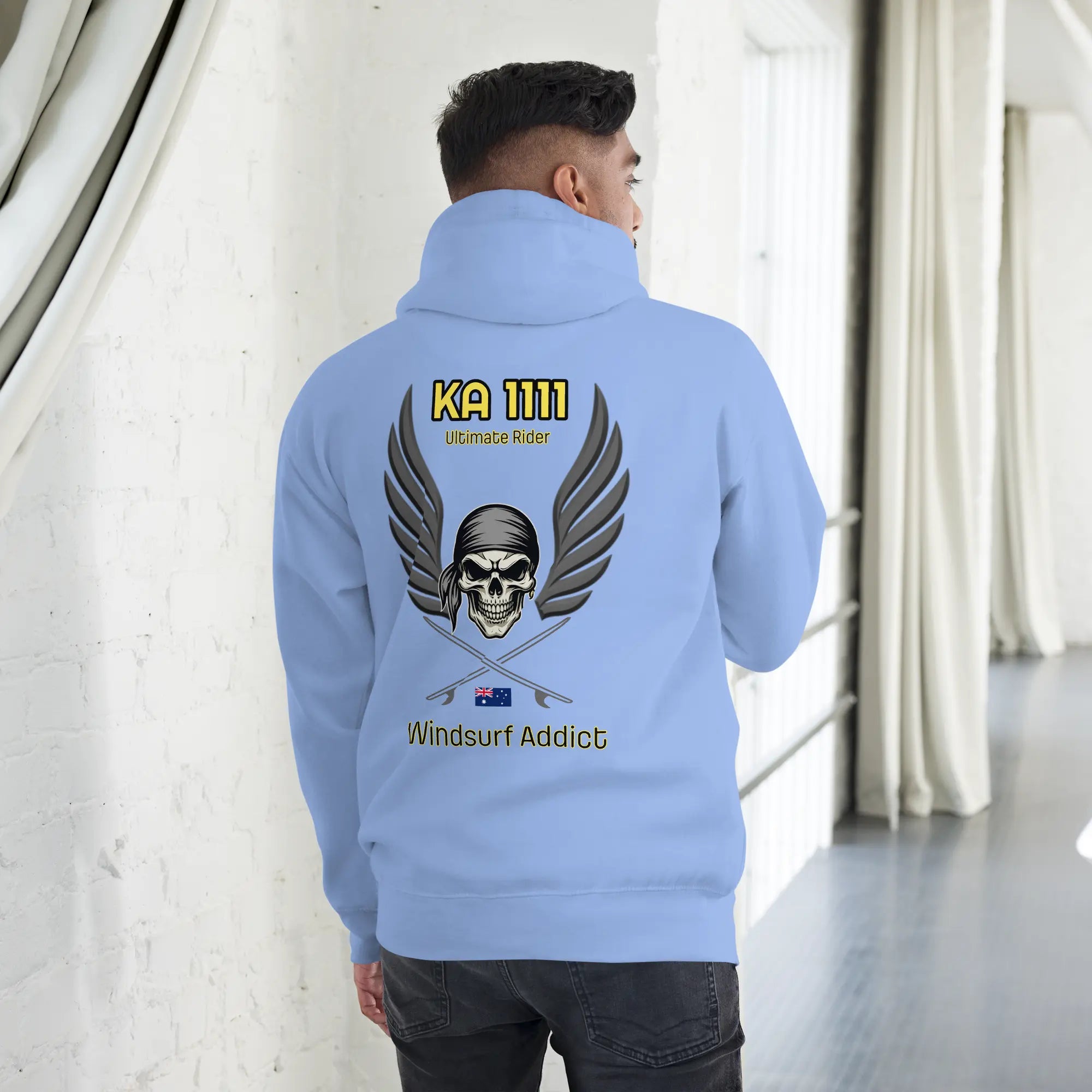 Sweat capuche - KA1111 Windsurf Addict