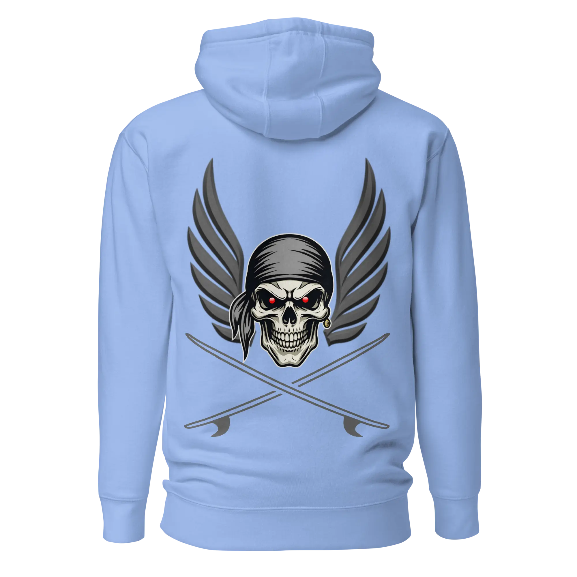 Sweat capuche Ghostrider Red Eyes - Windsurf Addict