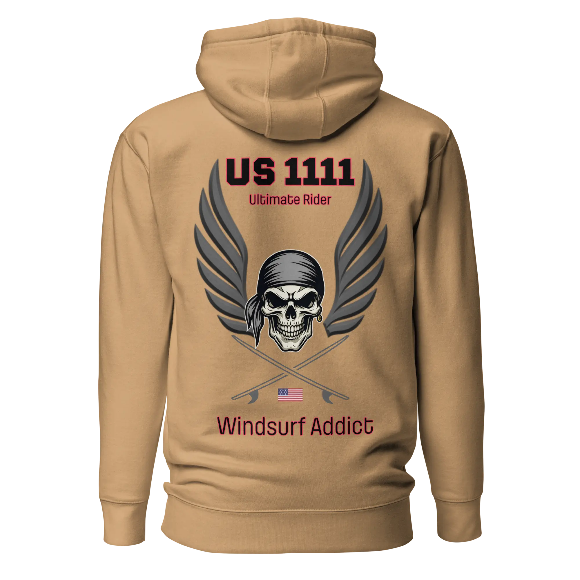 Sweat capuche - US1111 Windsurf Addict