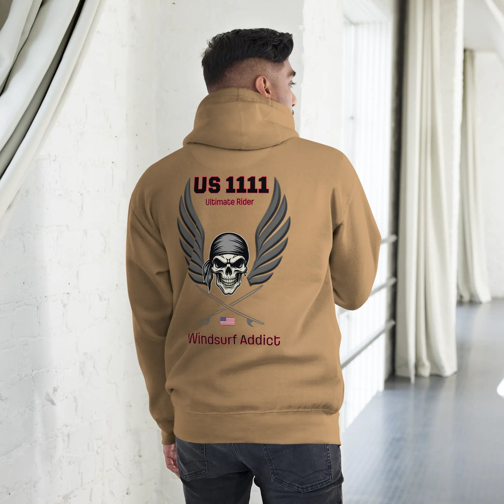 Sweat capuche - US1111 Windsurf Addict