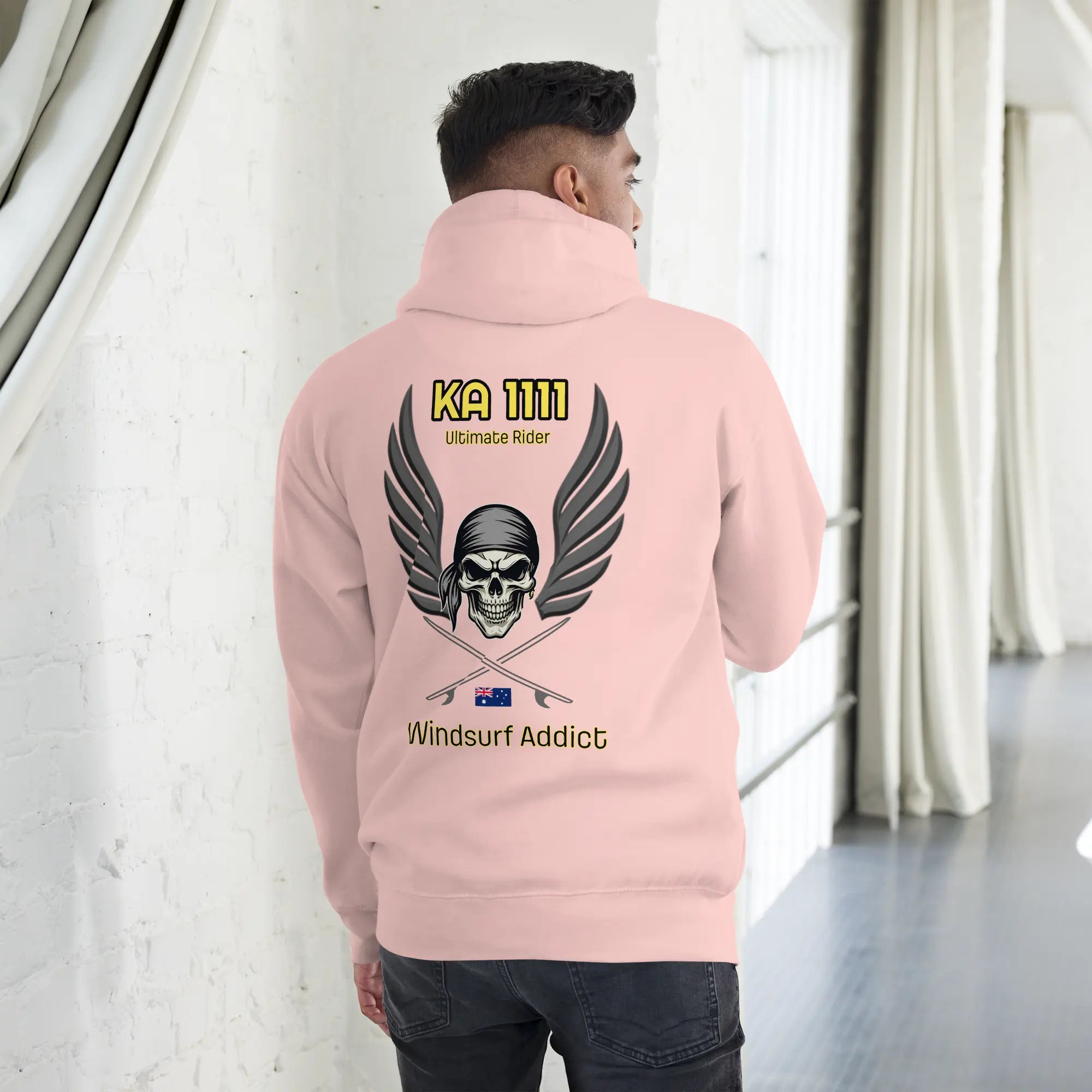 Sweat capuche - KA1111 Windsurf Addict