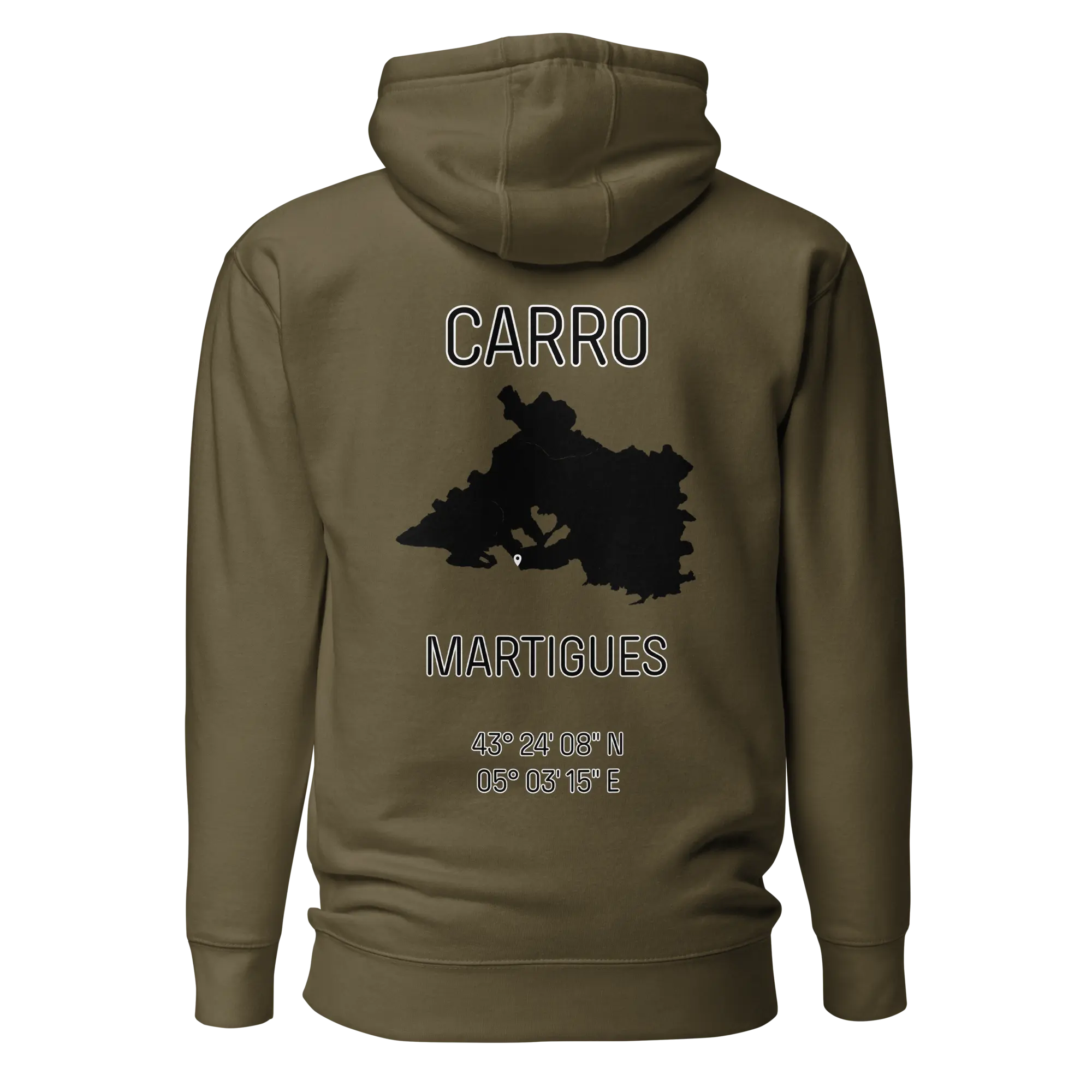 Sweat Capuche Carro - Windsurf Addict