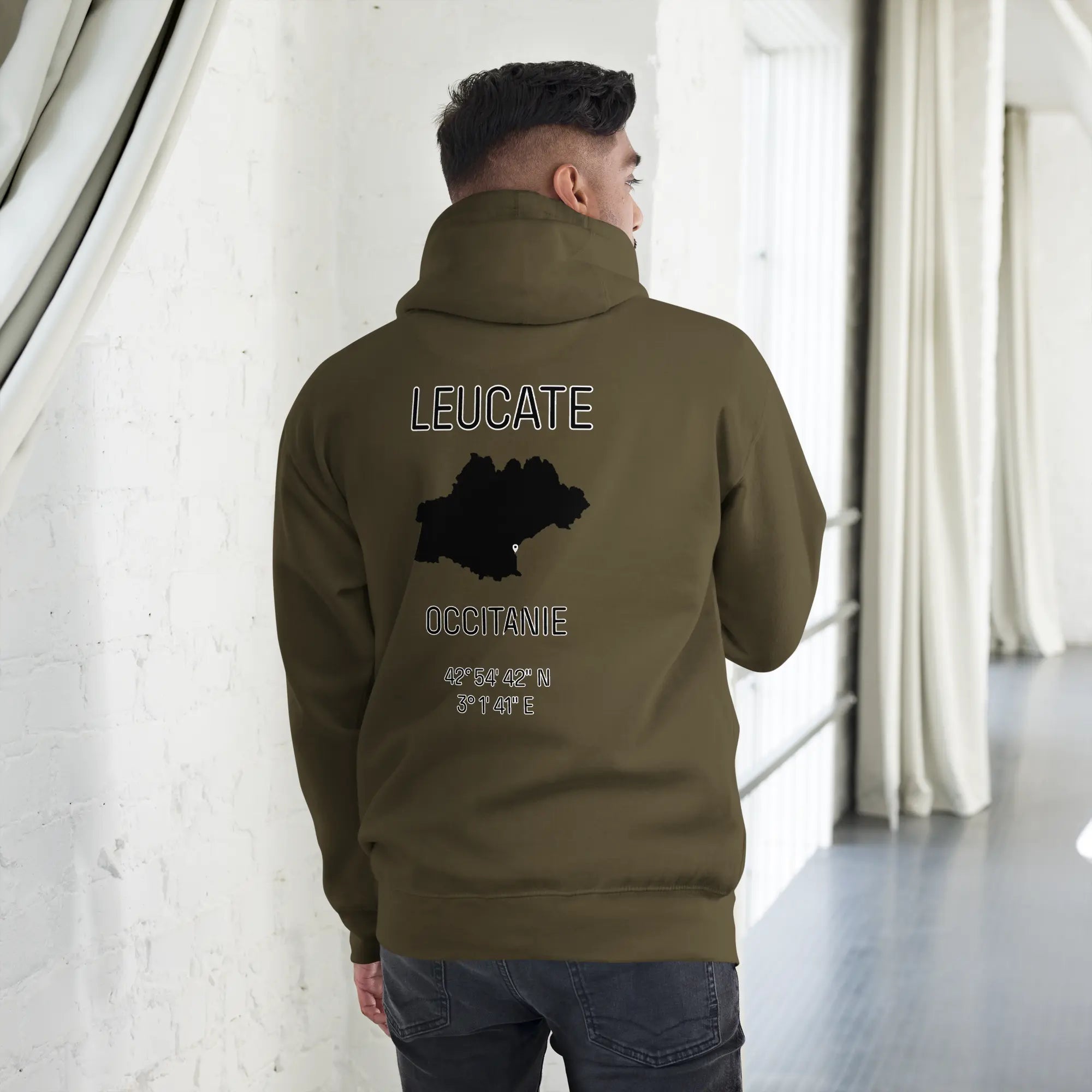 Sweat Capuche Leucate - Windsurf Addict