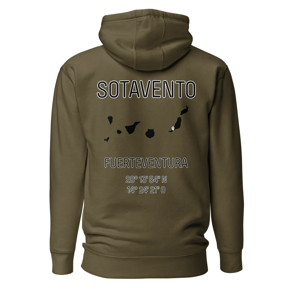 Sweat Capuche Sotavento - Windsurf Addict