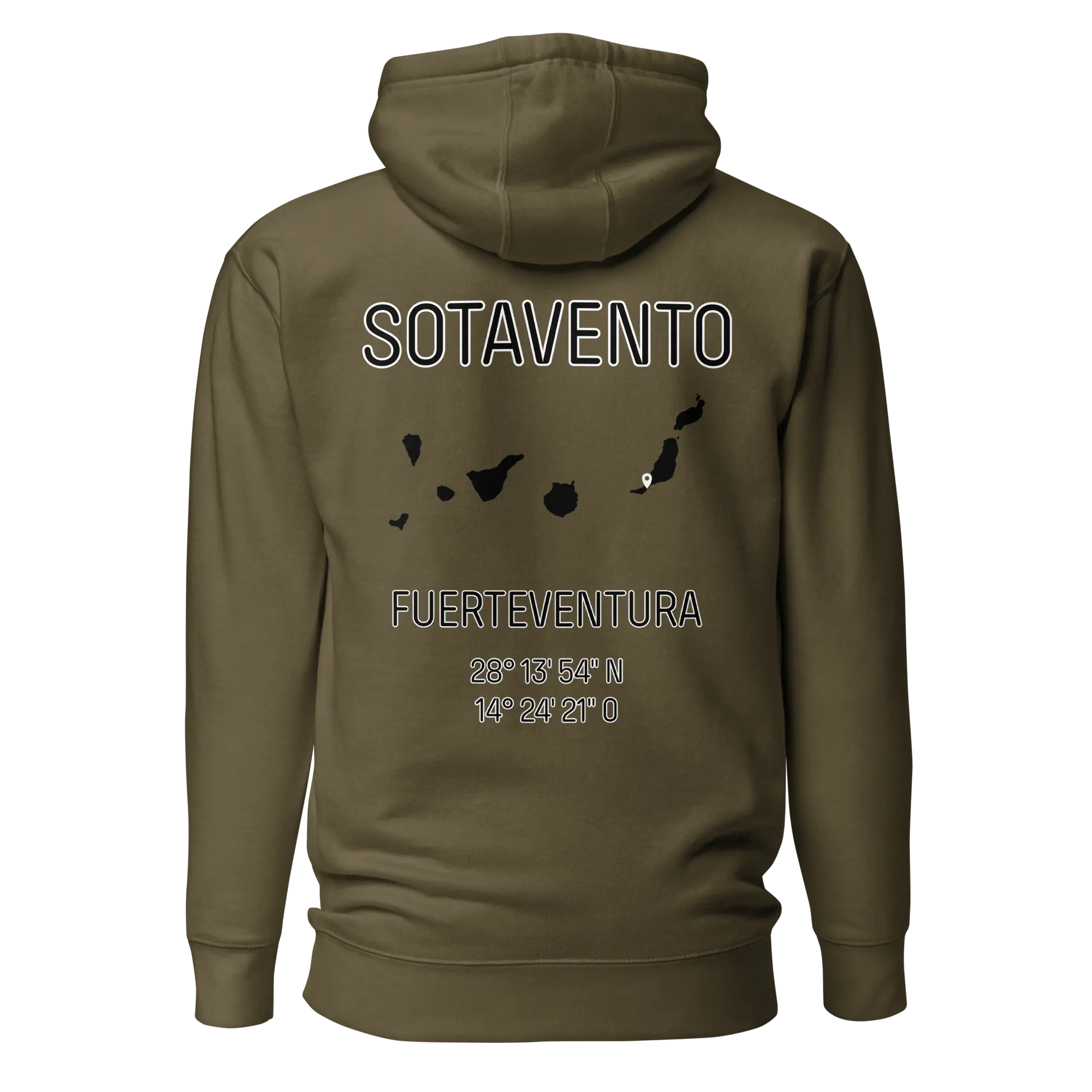 Sweat Capuche Sotavento - Windsurf Addict