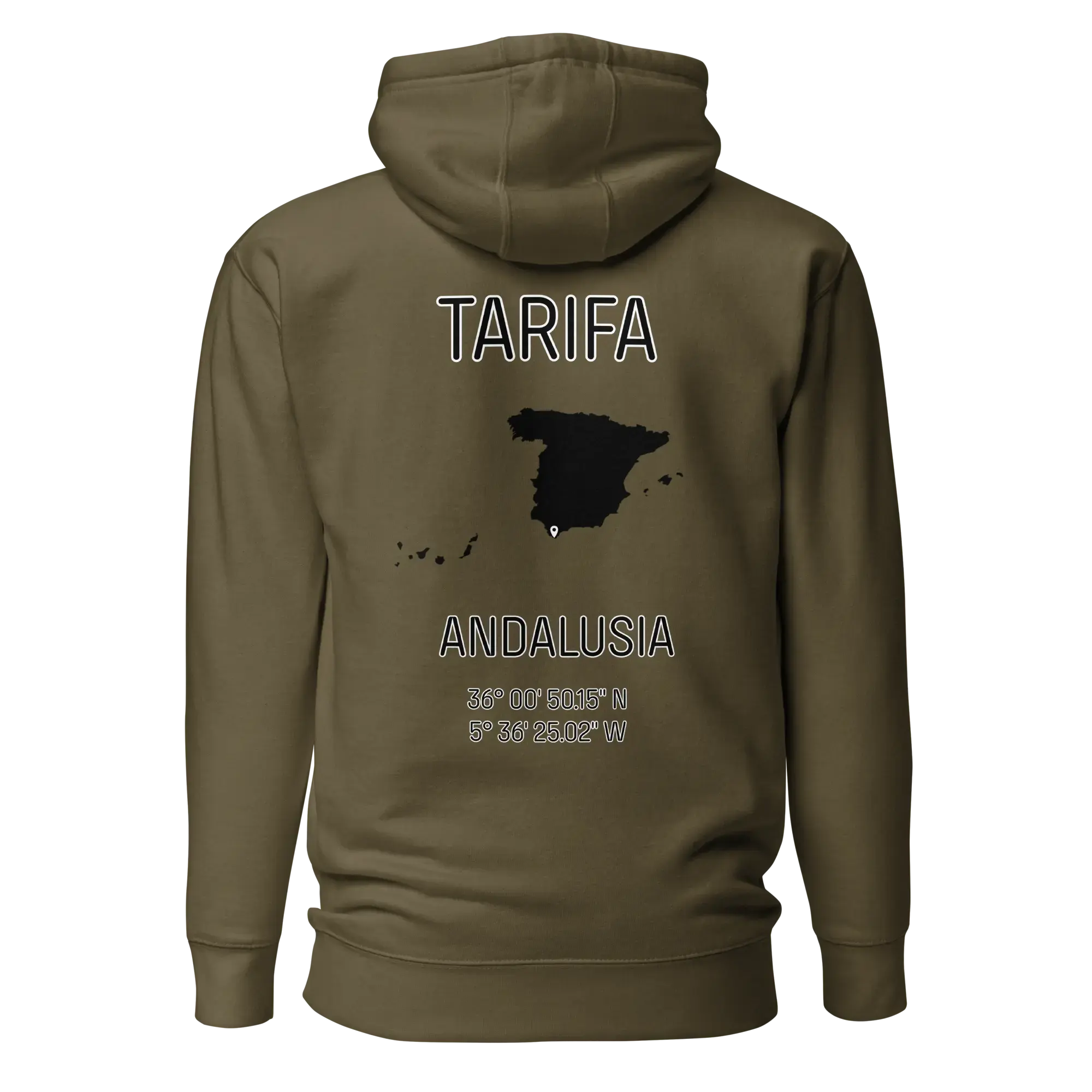 Sweat Capuche Tarifa - Windsurf Addict