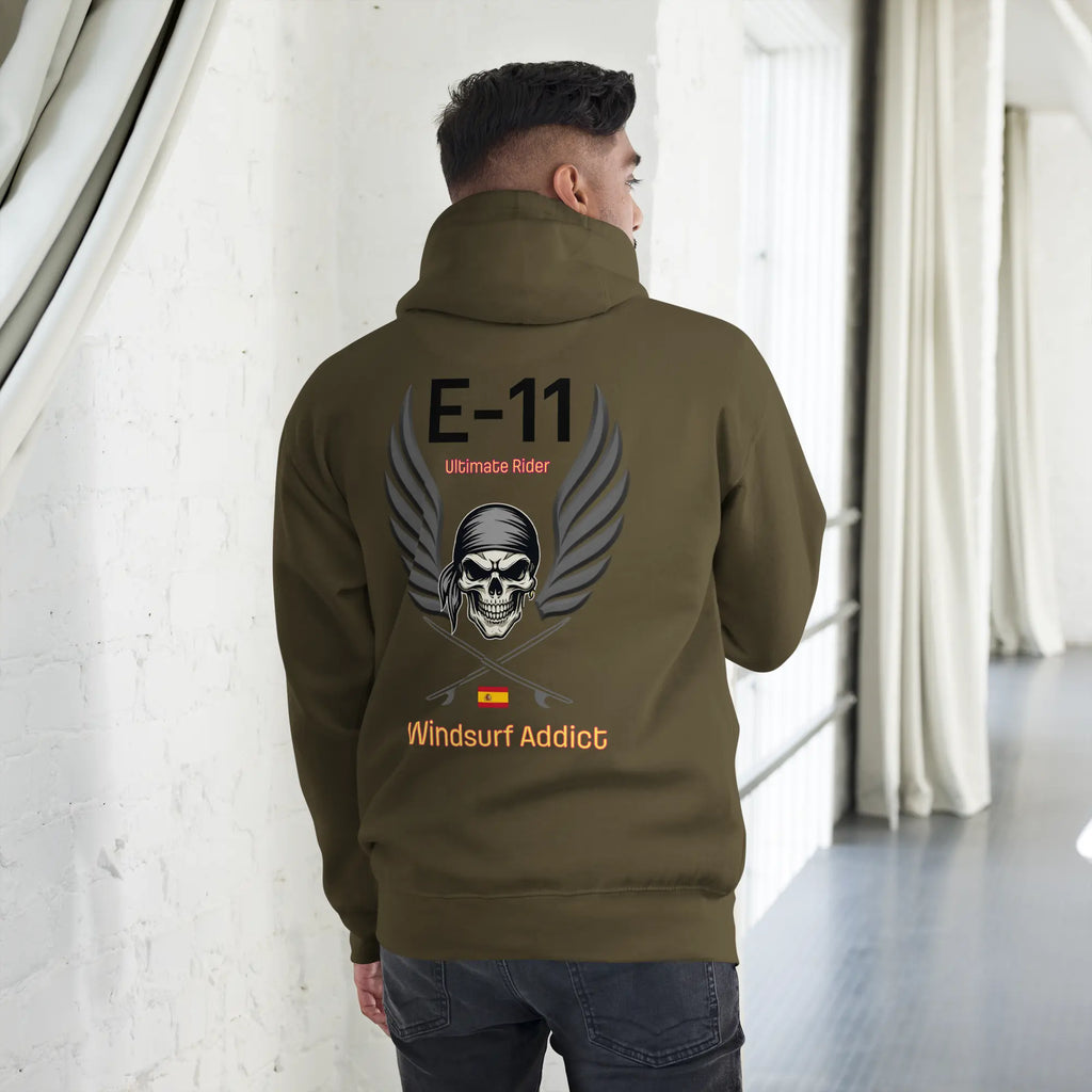Sweat capuche - E11 Windsurf Addict