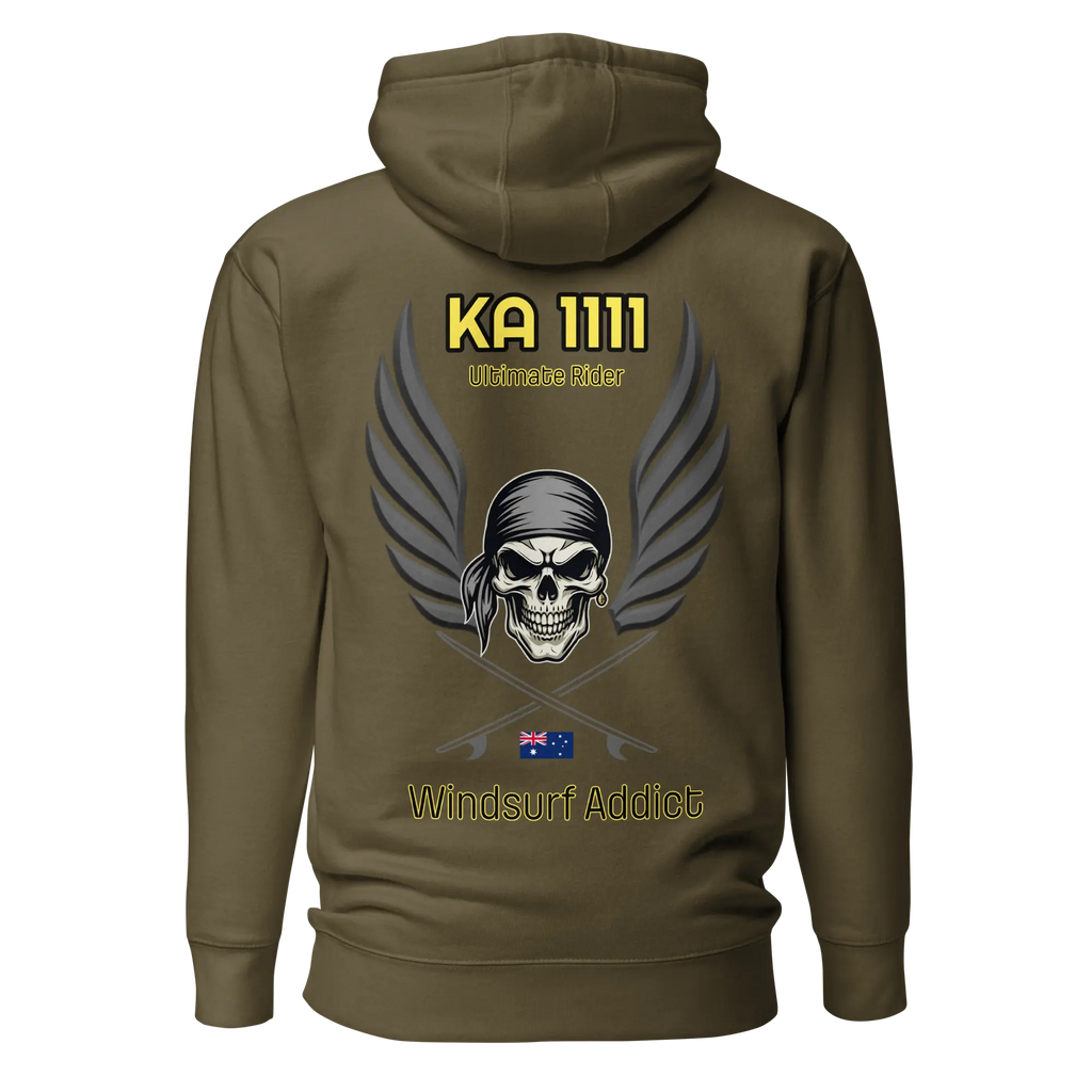 Sweat capuche - KA1111 Windsurf Addict