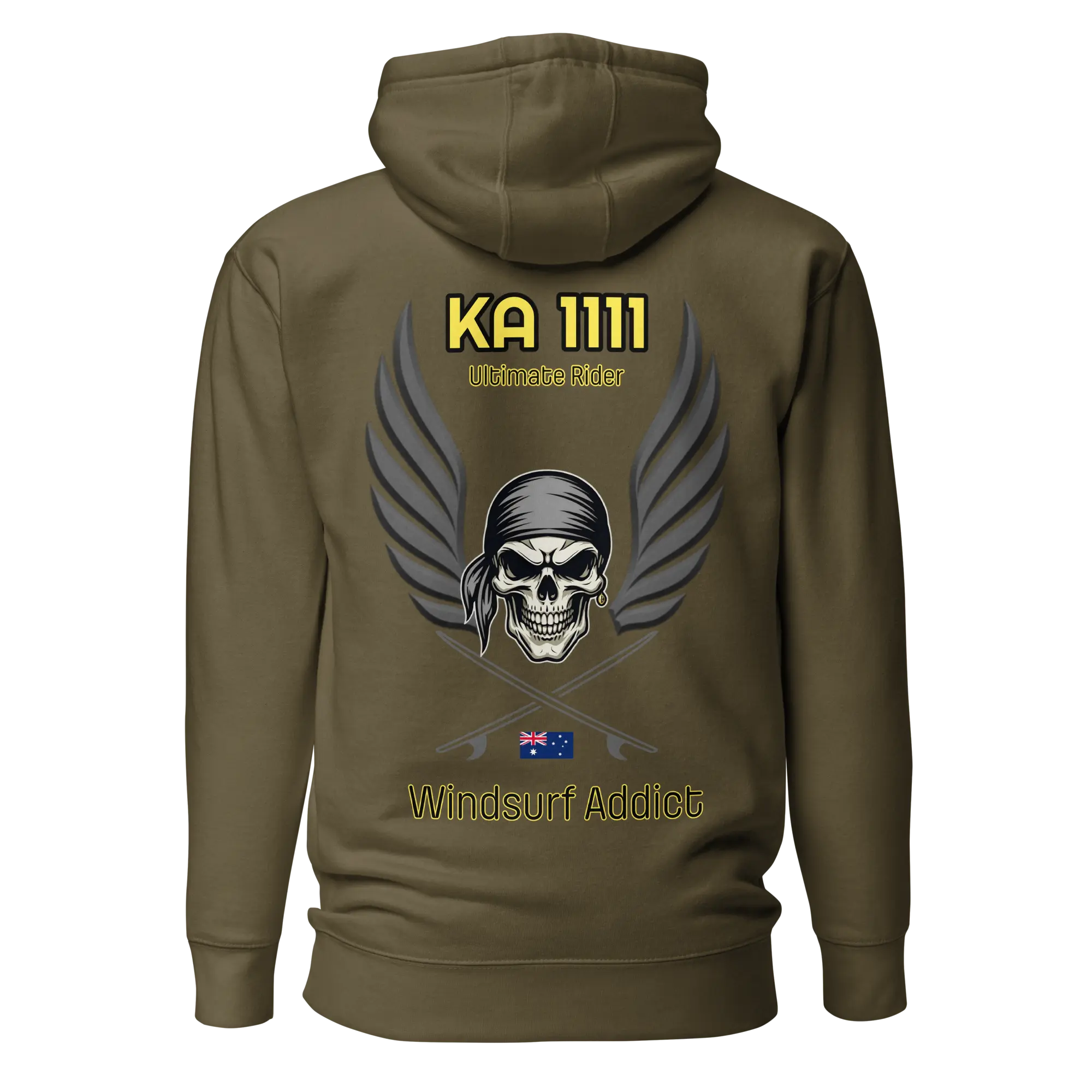 Sweat capuche - KA1111 Windsurf Addict