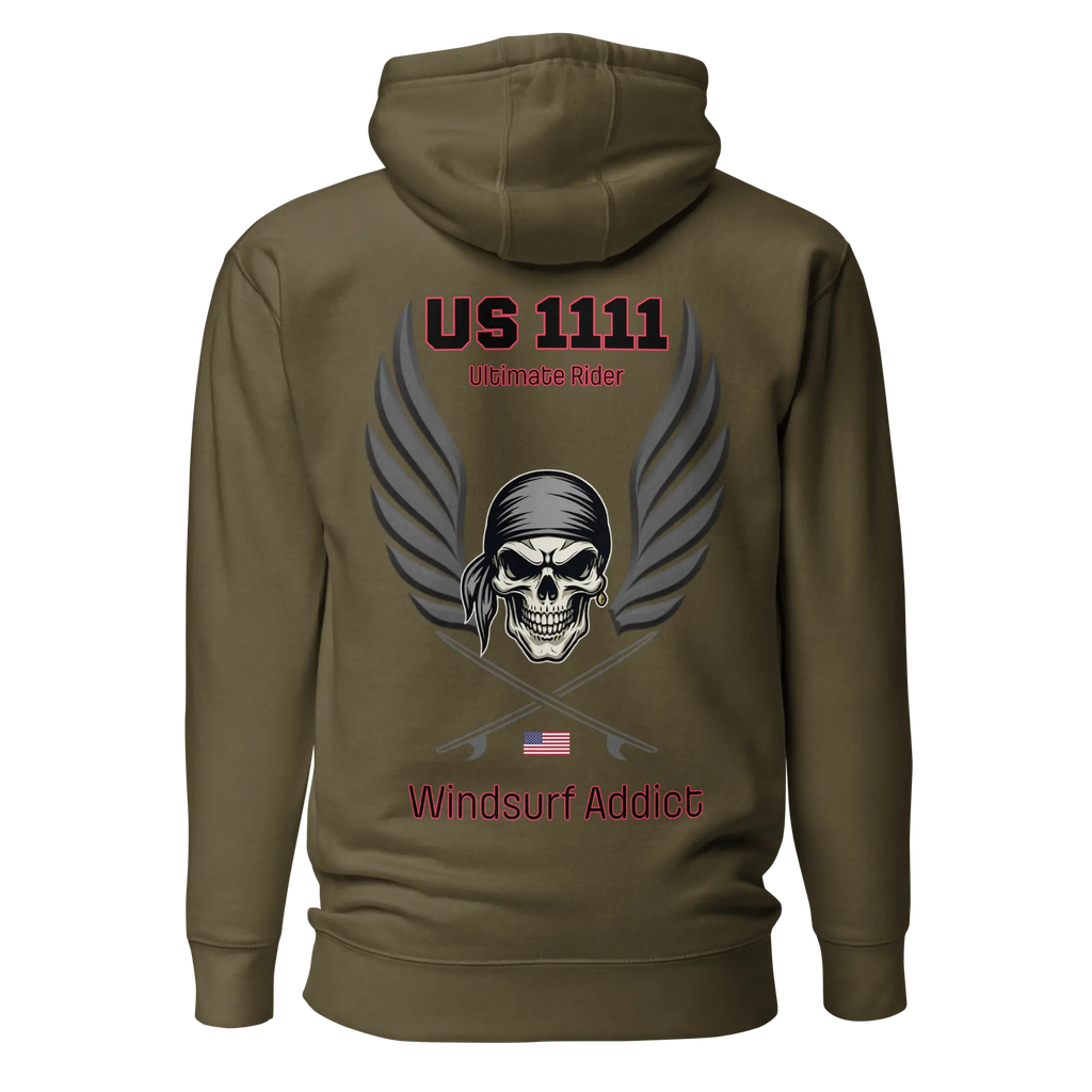 Sweat capuche - US1111 Windsurf Addict