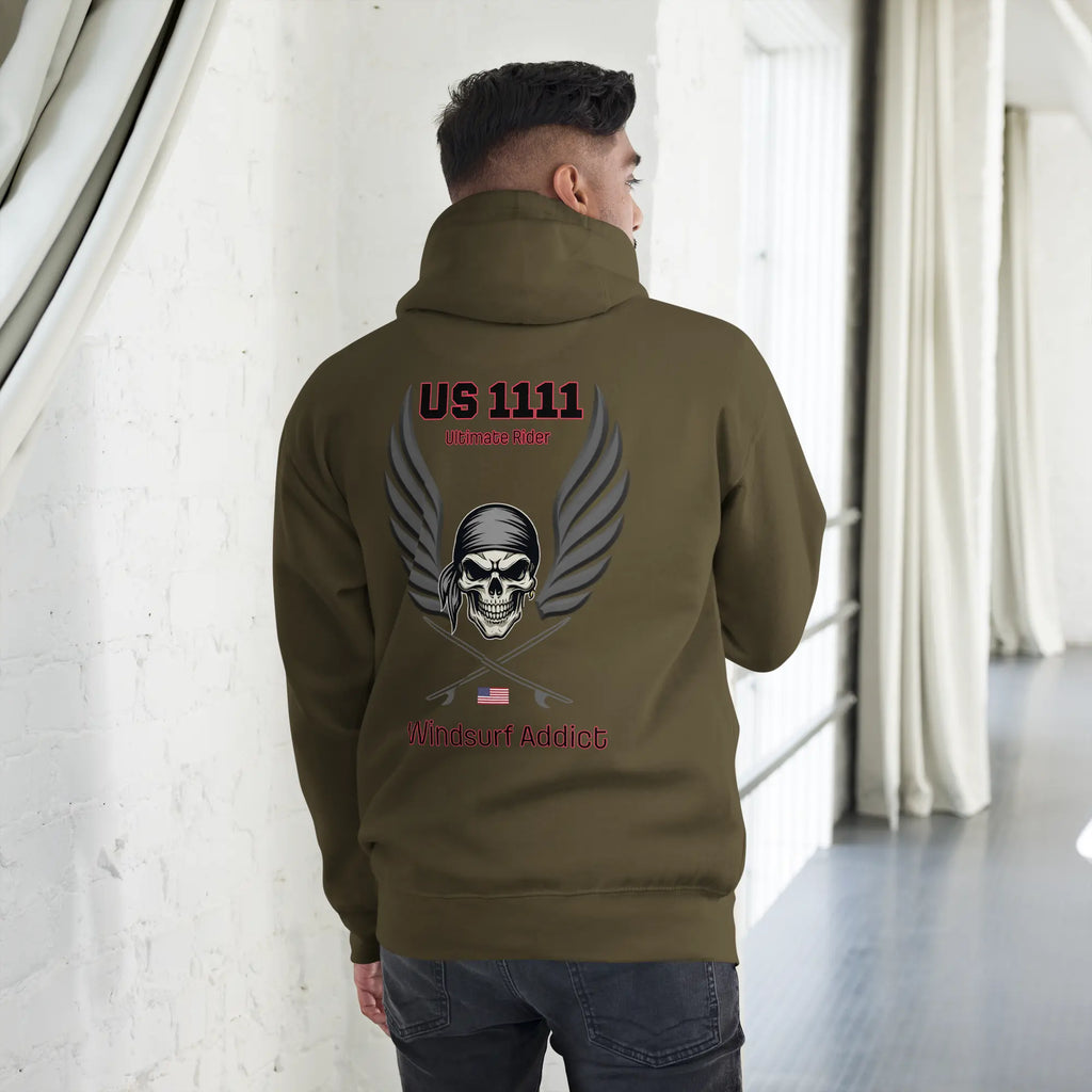 Sweat capuche - US1111 Windsurf Addict