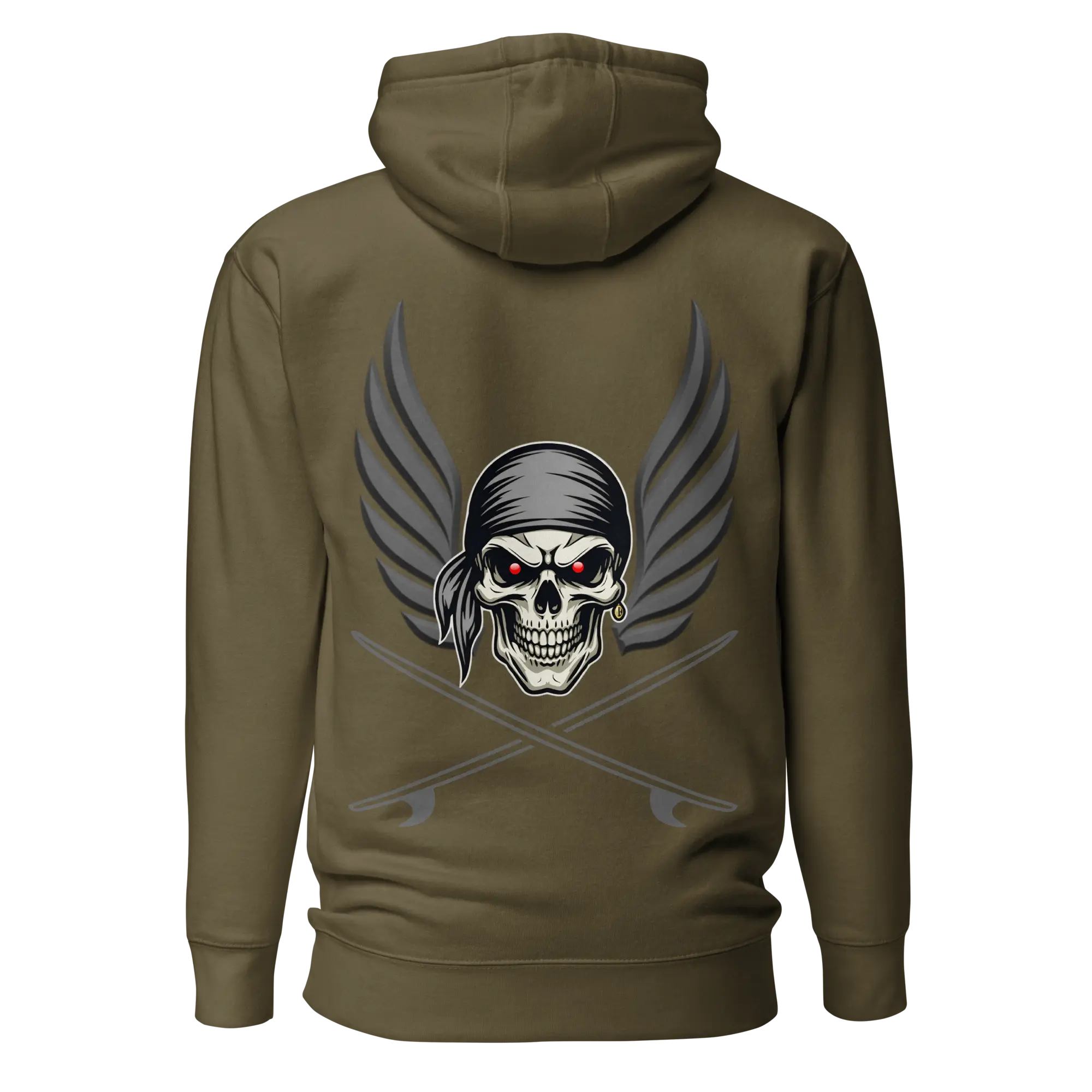 Sweat capuche Ghostrider Red Eyes - Windsurf Addict