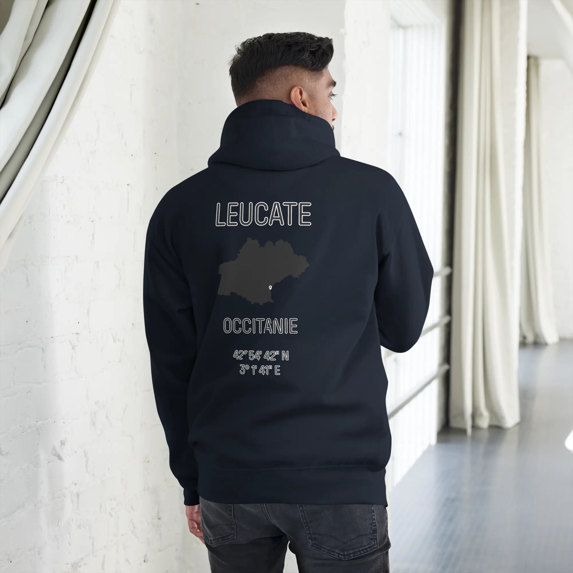 Sweat Capuche Leucate - Windsurf Addict