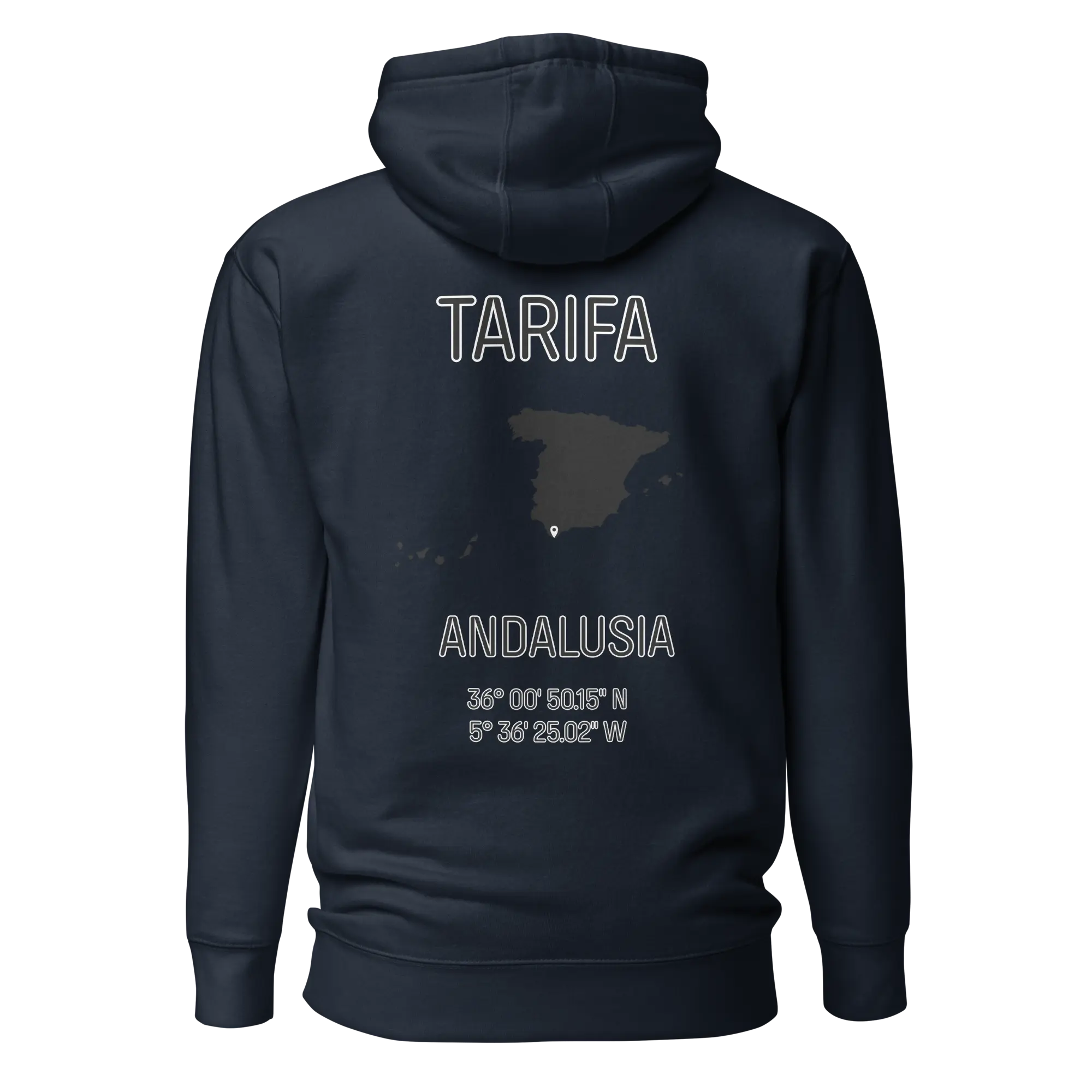 Sweat Capuche Tarifa - Windsurf Addict
