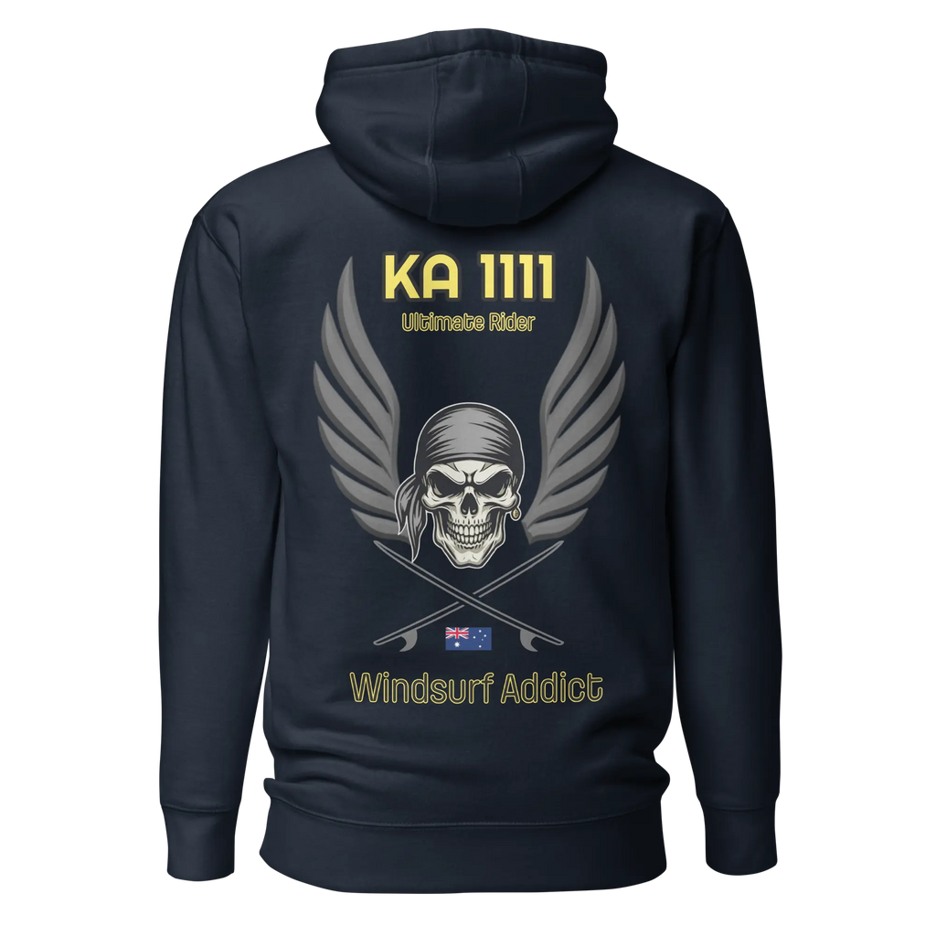 Sweat capuche - KA1111 Windsurf Addict