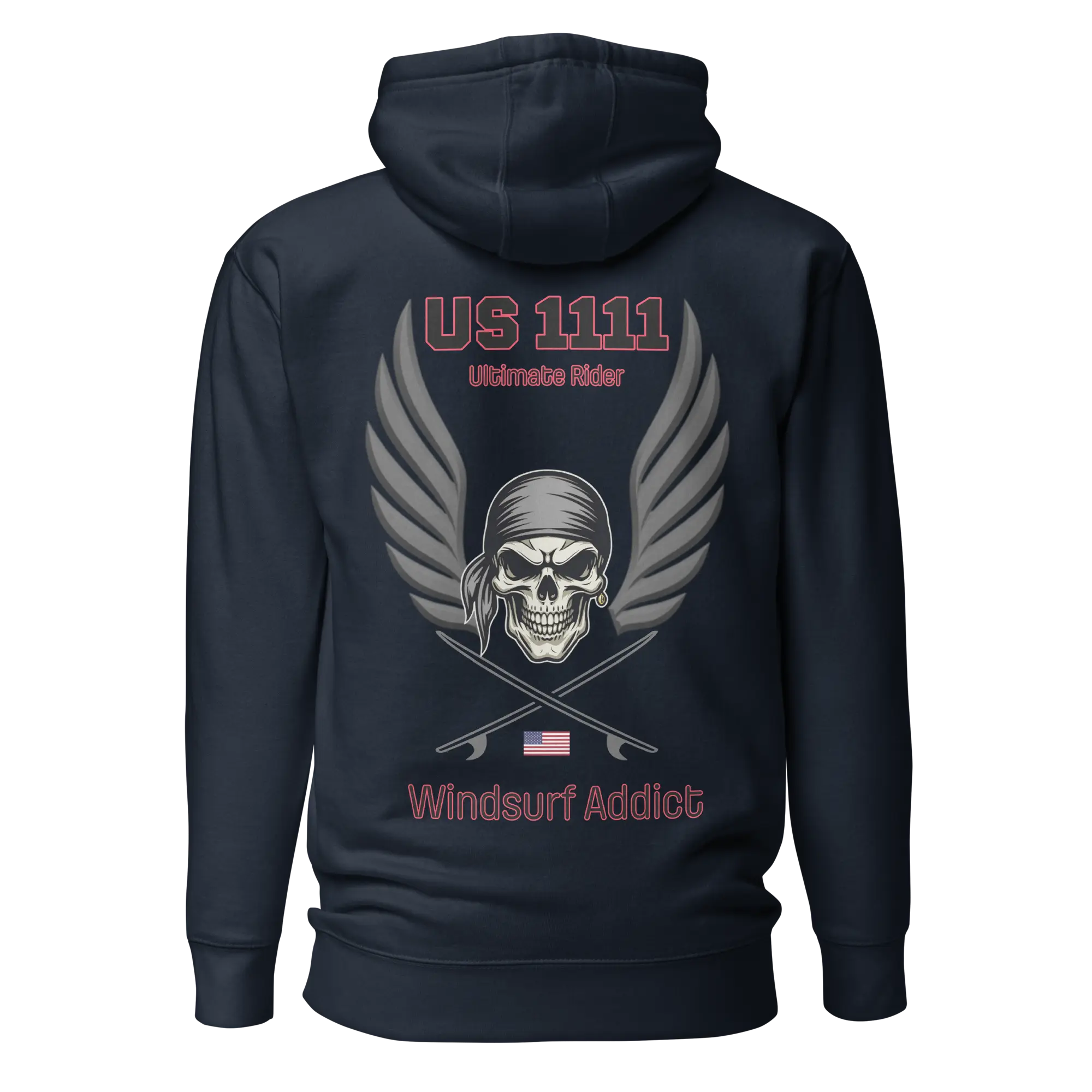 Sweat capuche - US1111 Windsurf Addict