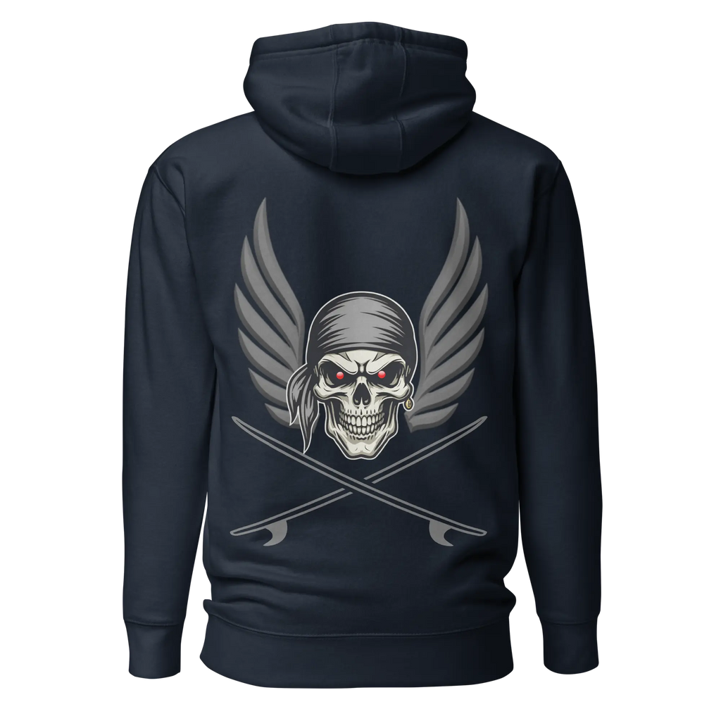 Sweat capuche Ghostrider Red Eyes - Windsurf Addict