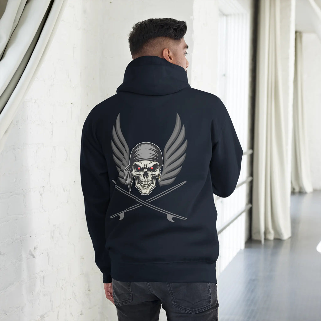 Sweat capuche Ghostrider Red Eyes - Windsurf Addict