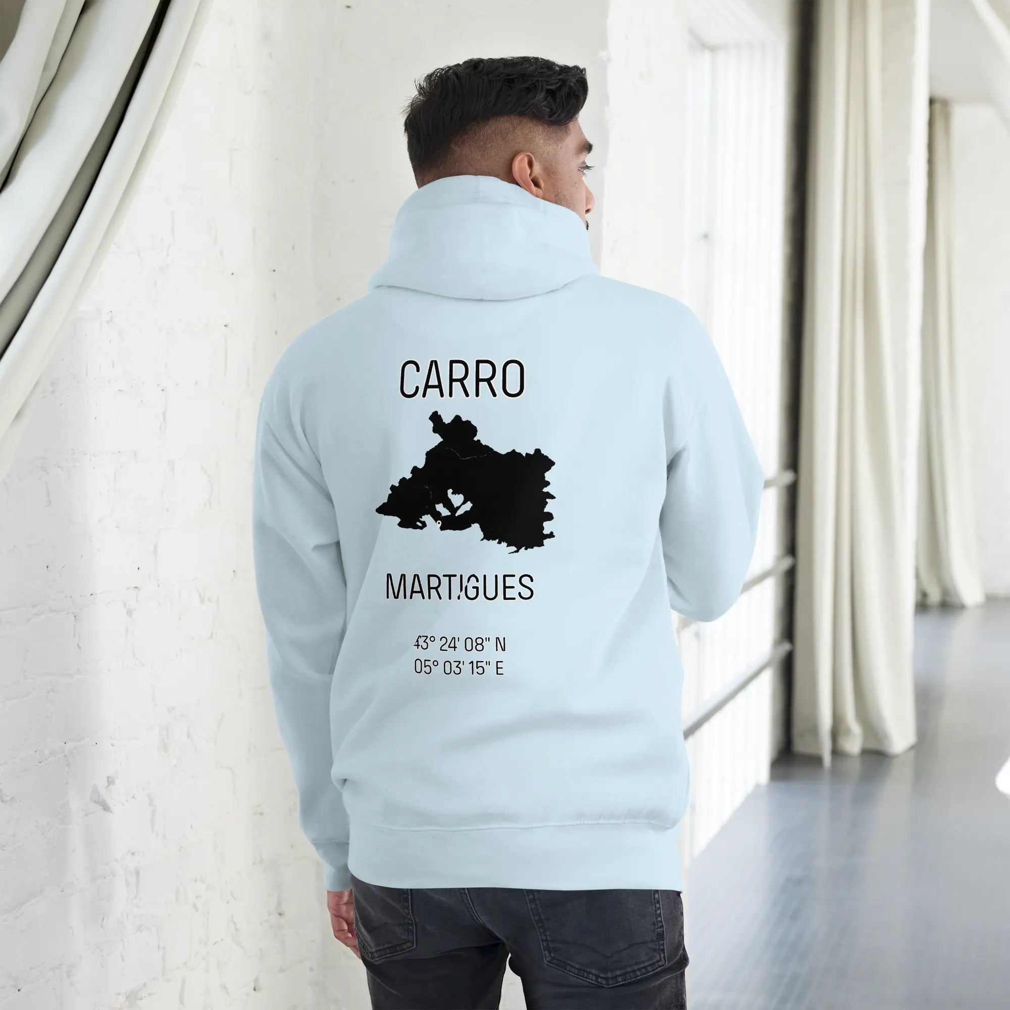 Sweat Capuche Carro - Windsurf Addict