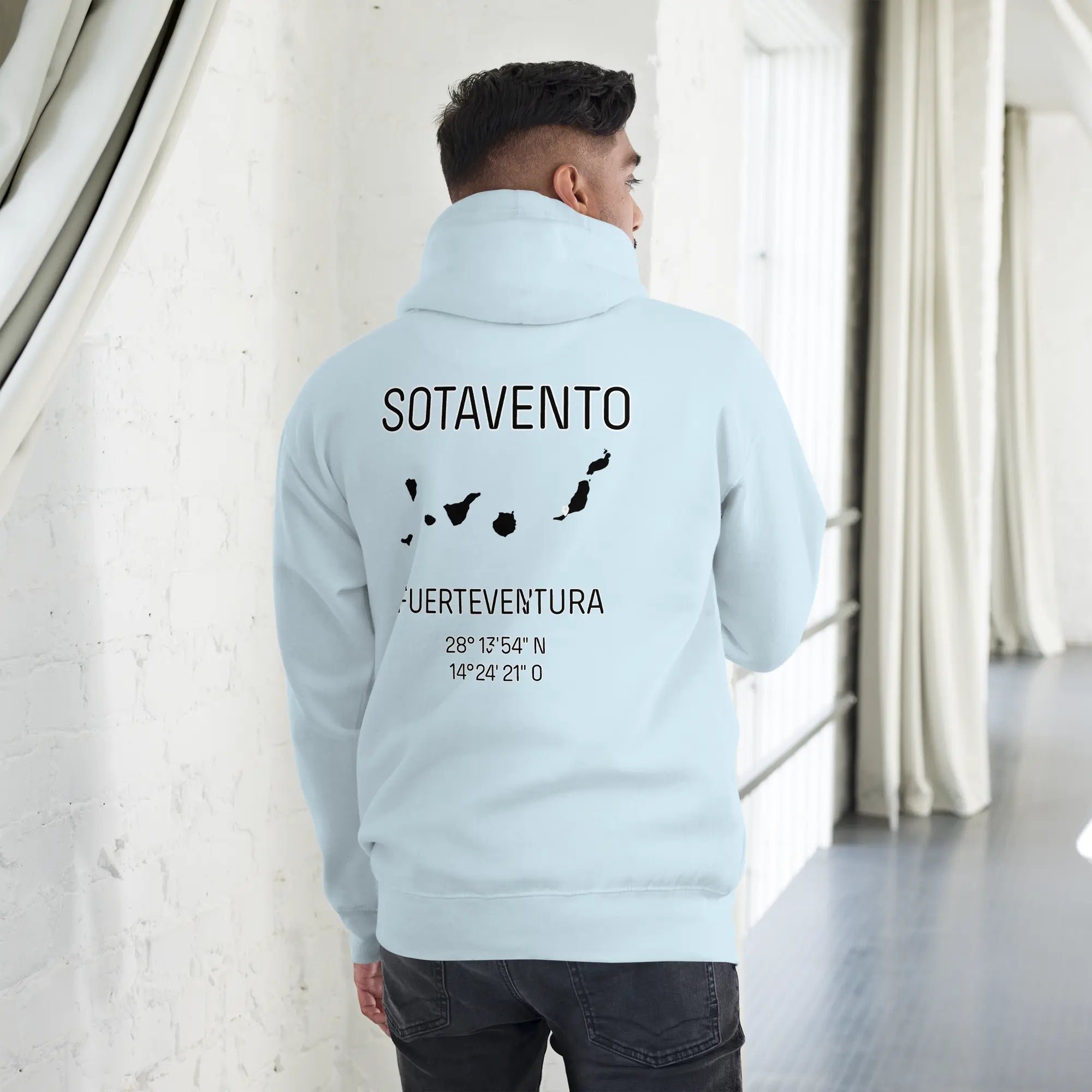 Sweat Capuche Sotavento - Windsurf Addict