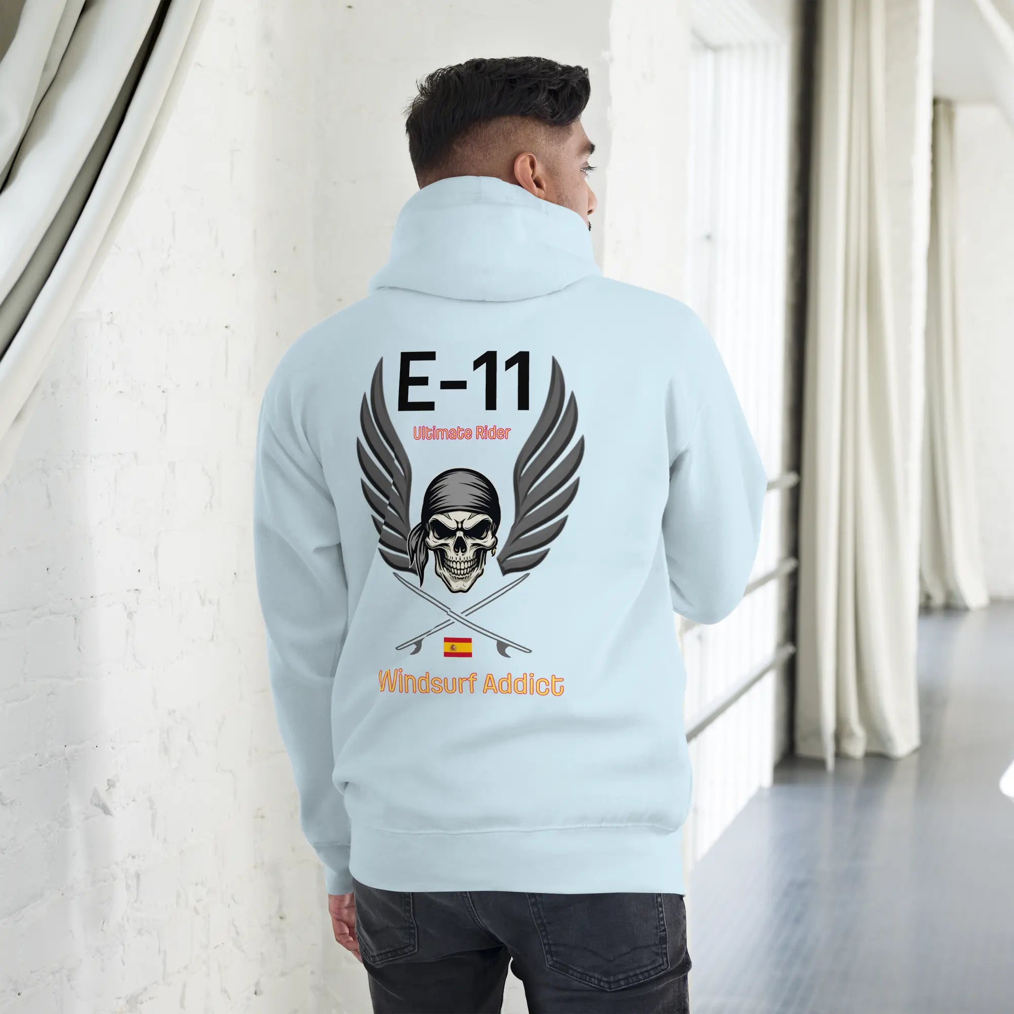 Sweat capuche - E11 Windsurf Addict