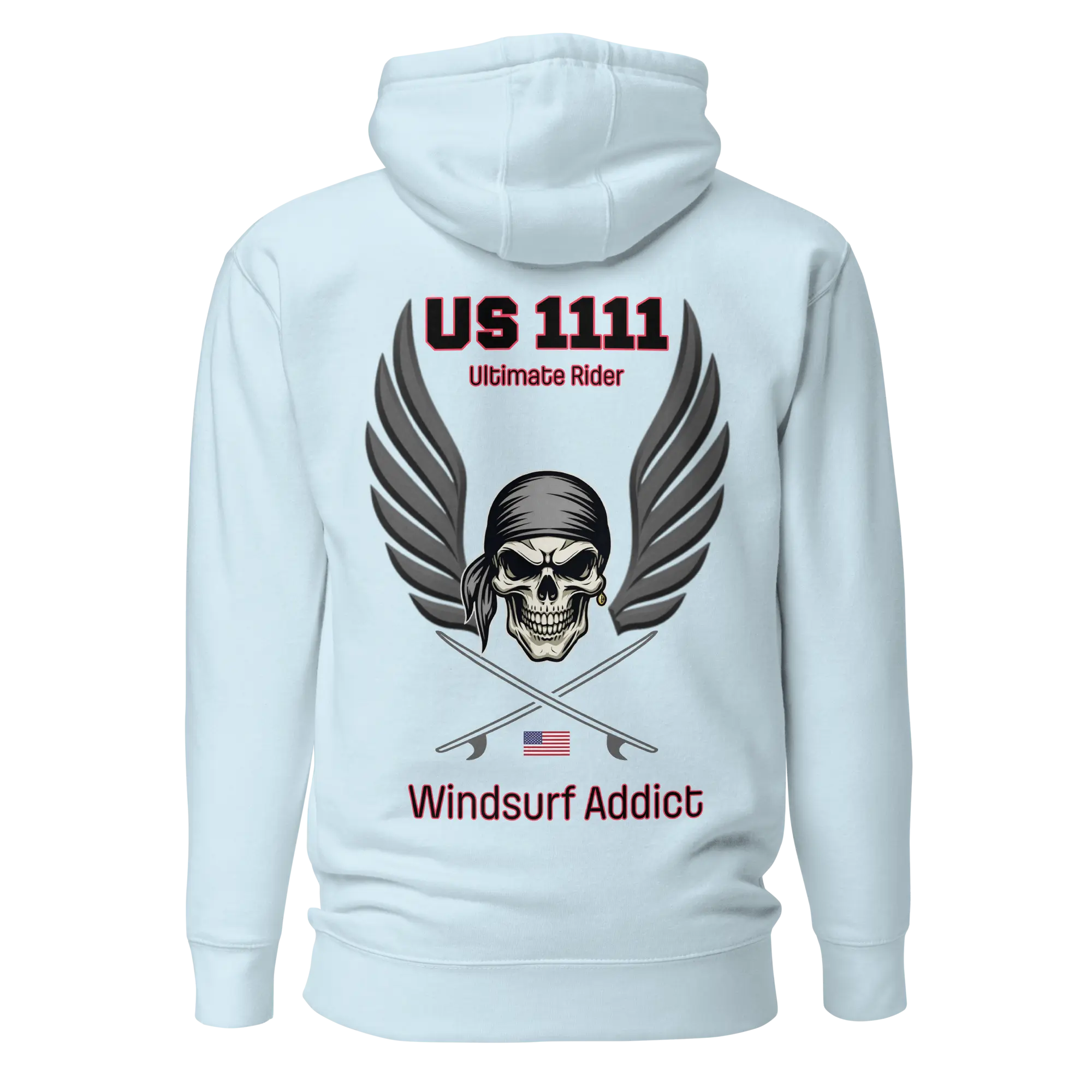 Sweat capuche - US1111 Windsurf Addict