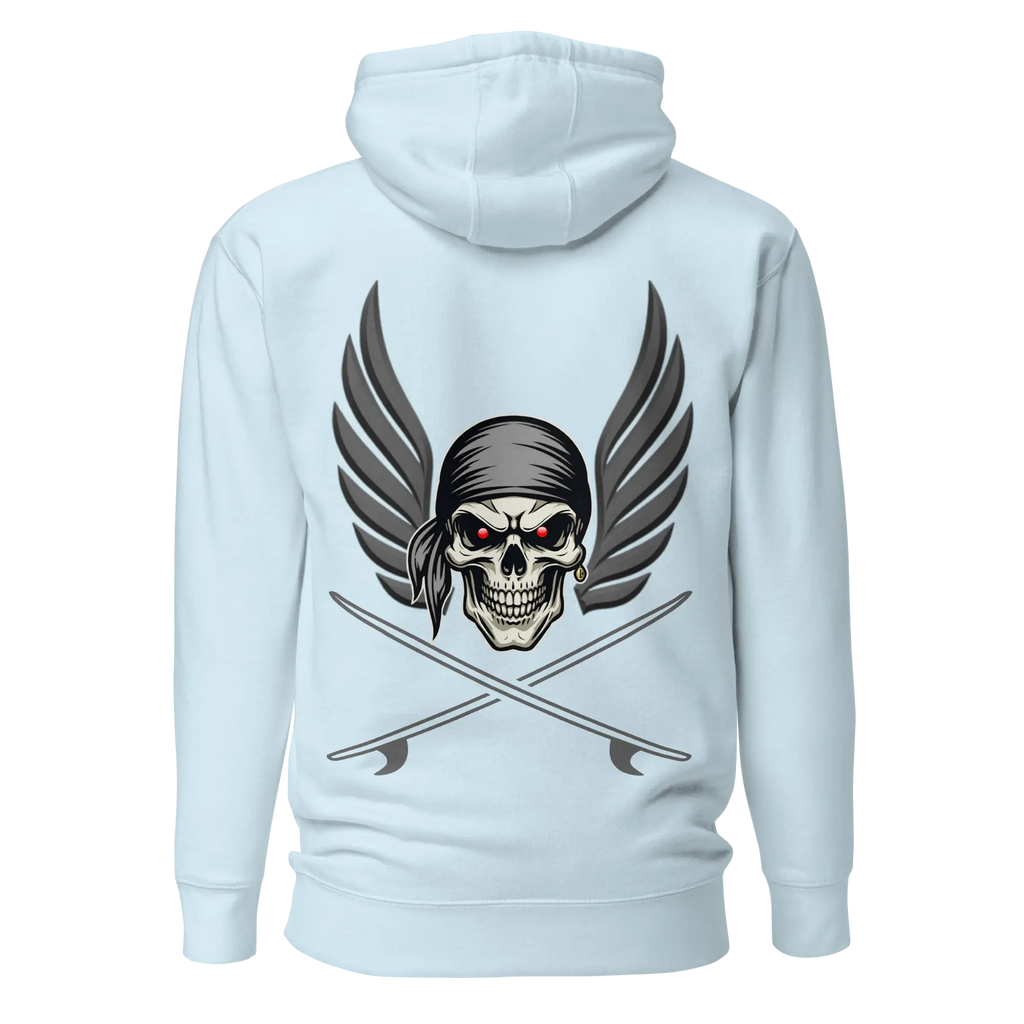 Sweat capuche Ghostrider Red Eyes - Windsurf Addict