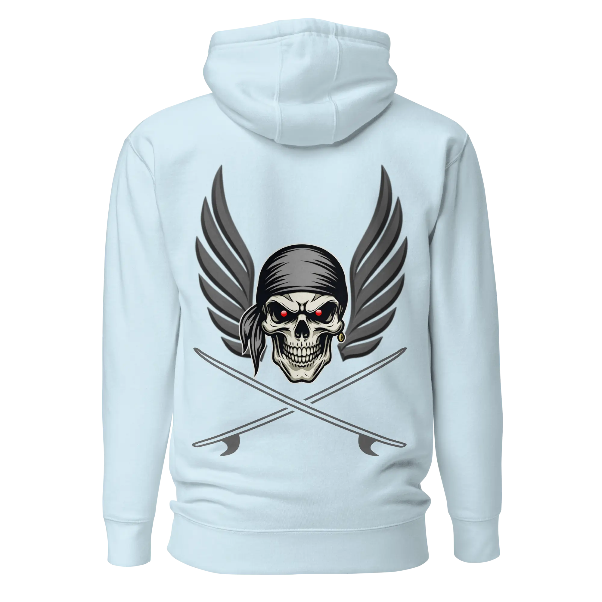 Sweat capuche Ghostrider Red Eyes - Windsurf Addict