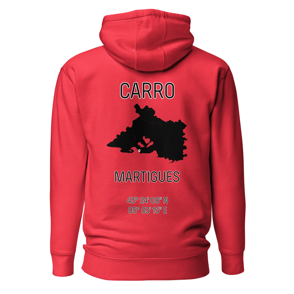 Sweat Capuche Carro - Windsurf Addict
