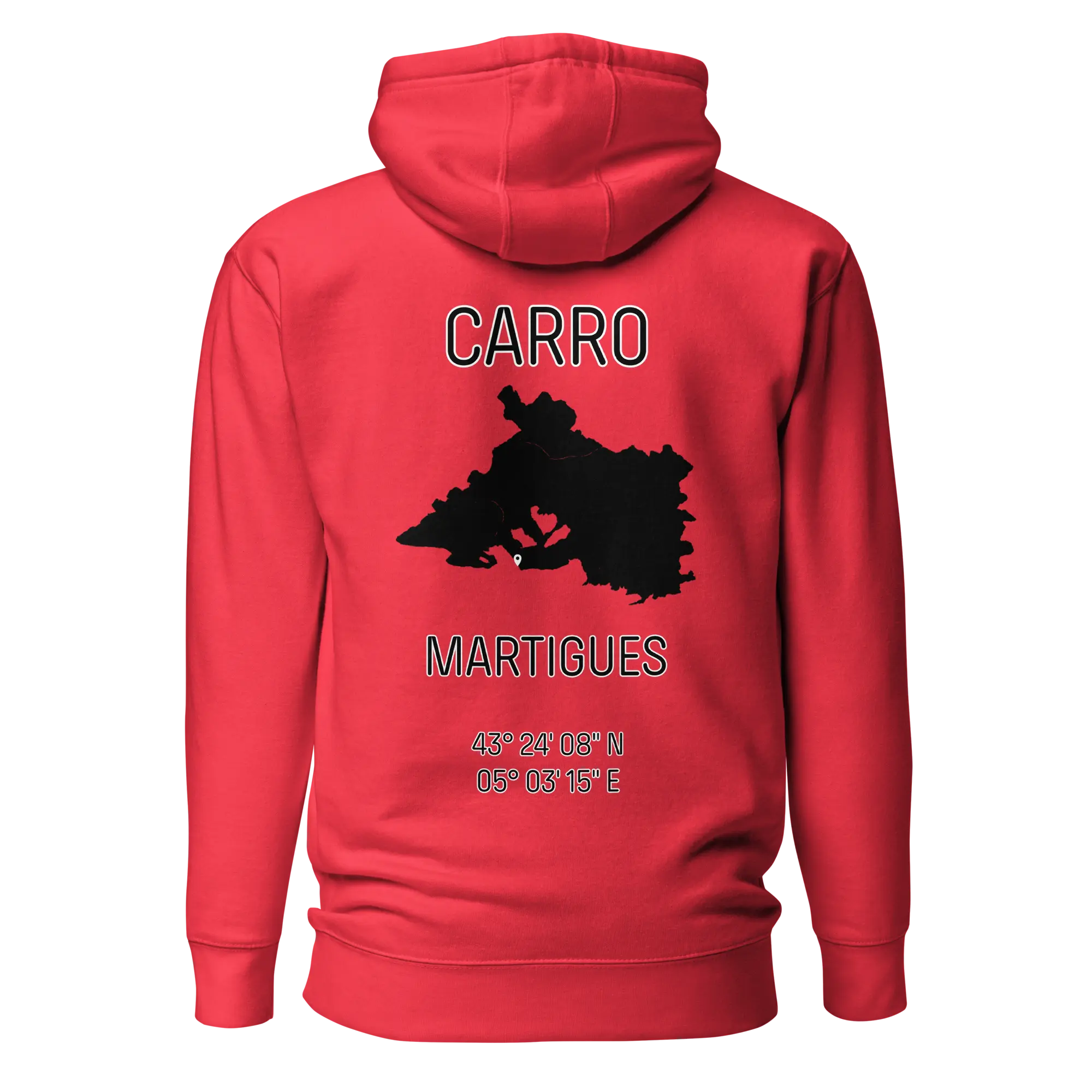 Sweat Capuche Carro - Windsurf Addict