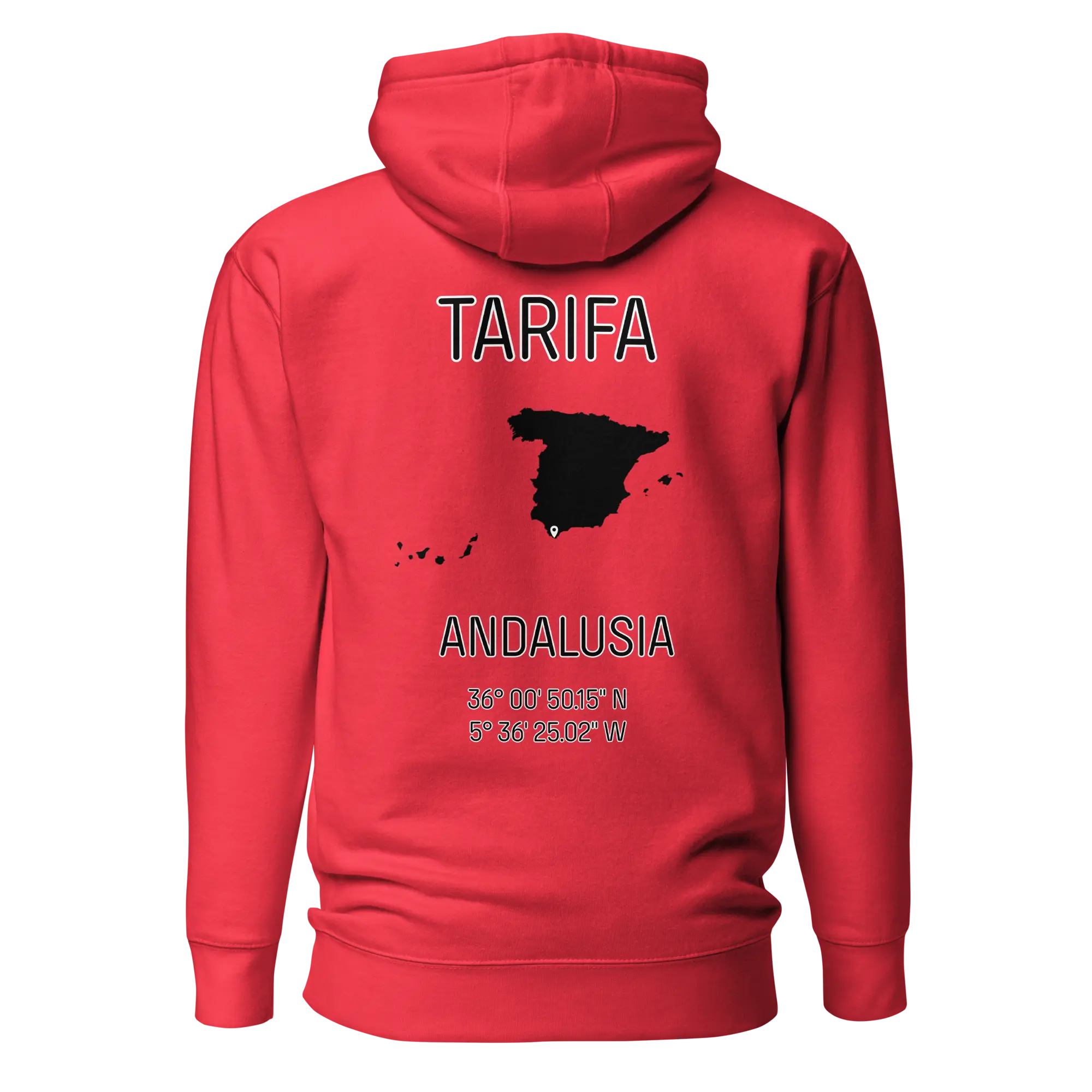 Sweat Capuche Tarifa - Windsurf Addict