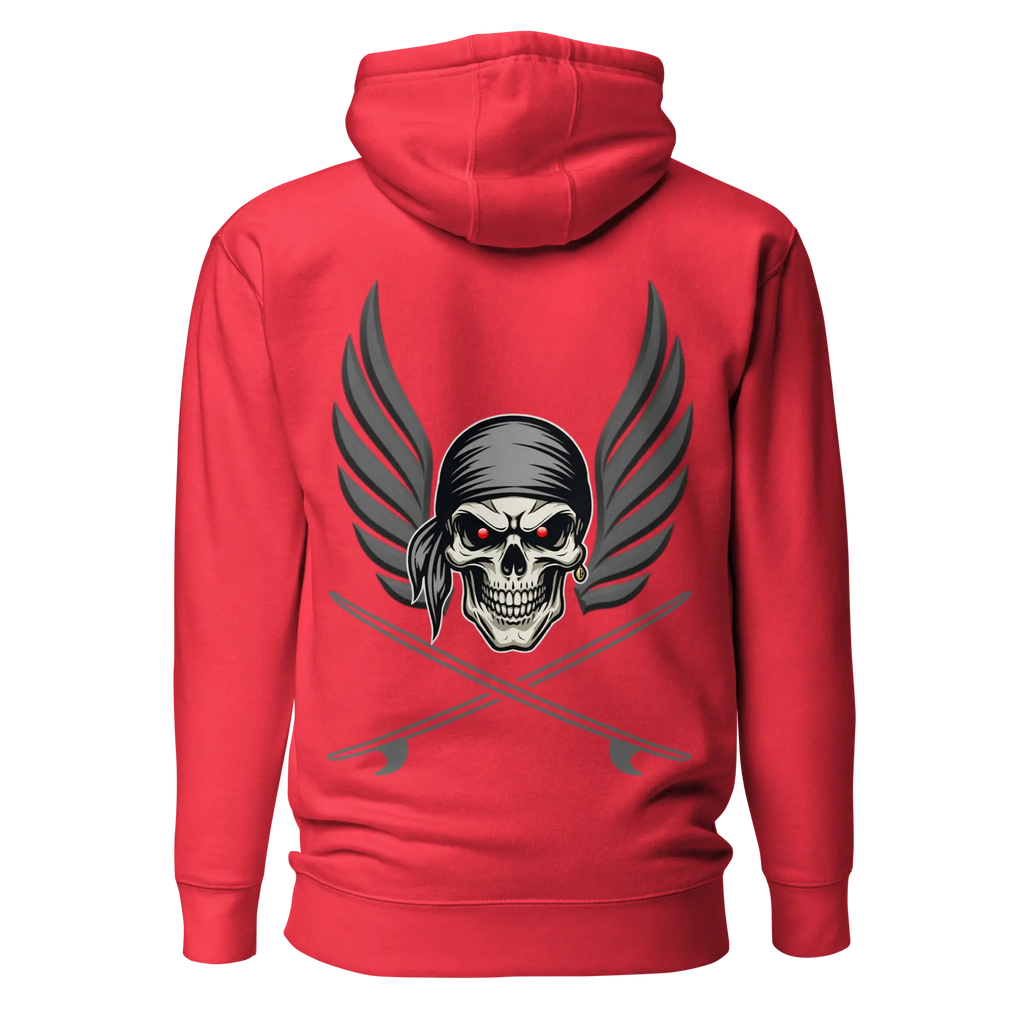 Sweat capuche Ghostrider Red Eyes - Windsurf Addict
