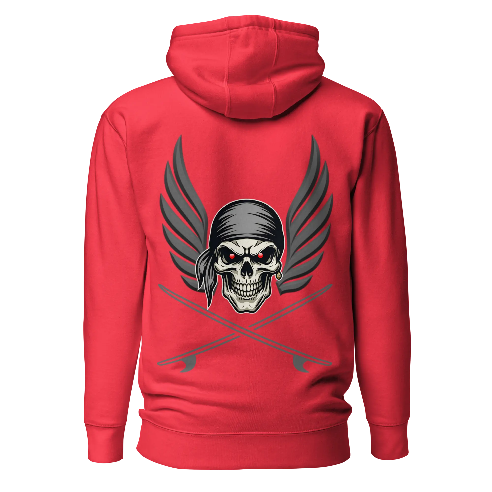 Sweat capuche Ghostrider Red Eyes - Windsurf Addict