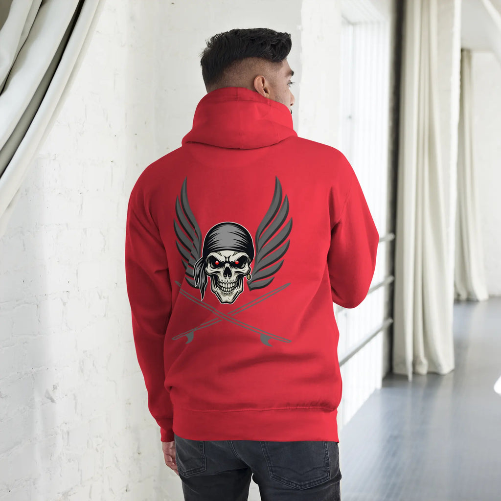 Sweat capuche Ghostrider Red Eyes - Windsurf Addict
