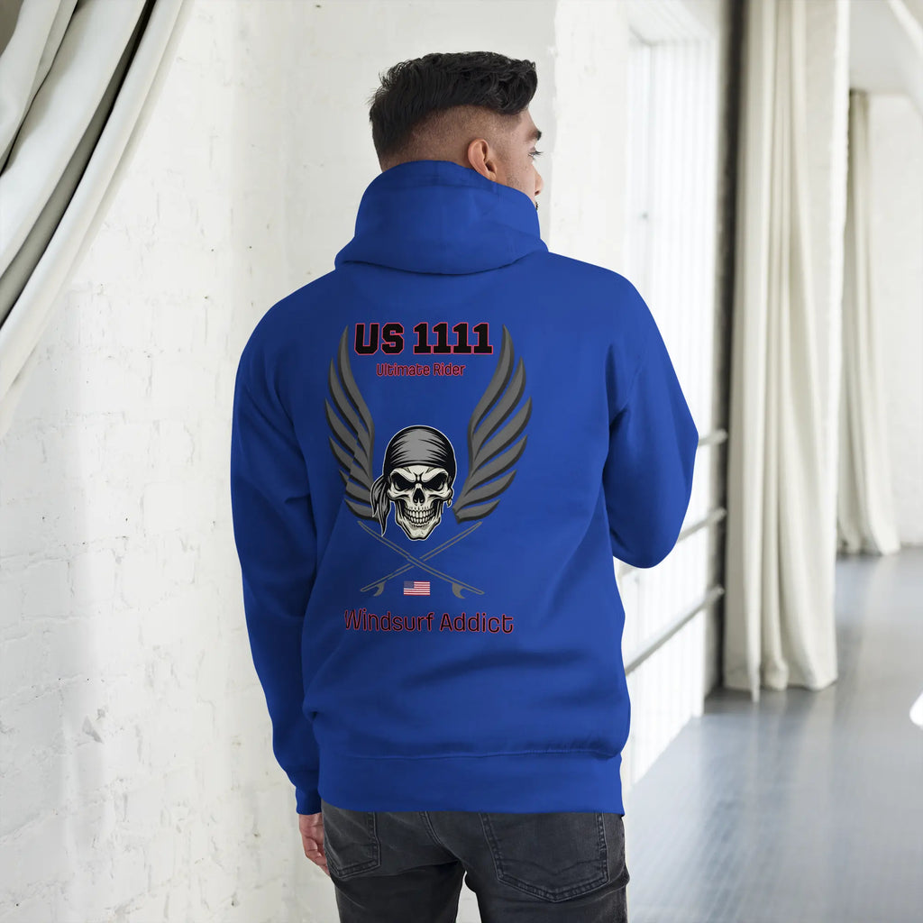 Sweat capuche - US1111 Windsurf Addict