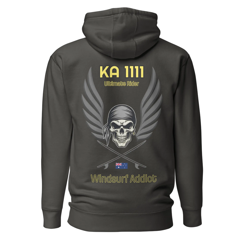Sweat capuche - KA1111 Windsurf Addict