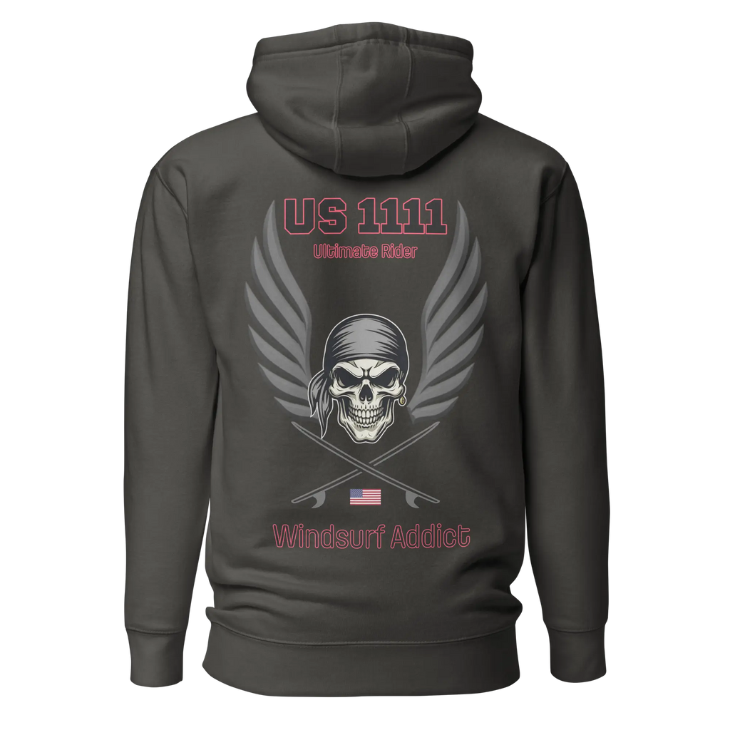 Sweat capuche - US1111 Windsurf Addict